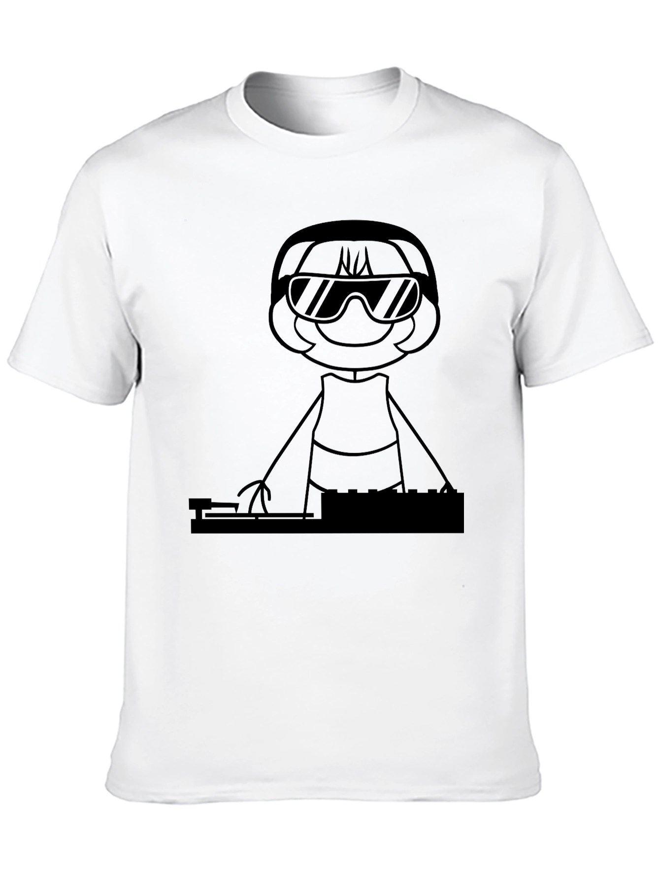 DJ Frog T-Shirt - Cool Cartoon Graphic Tee