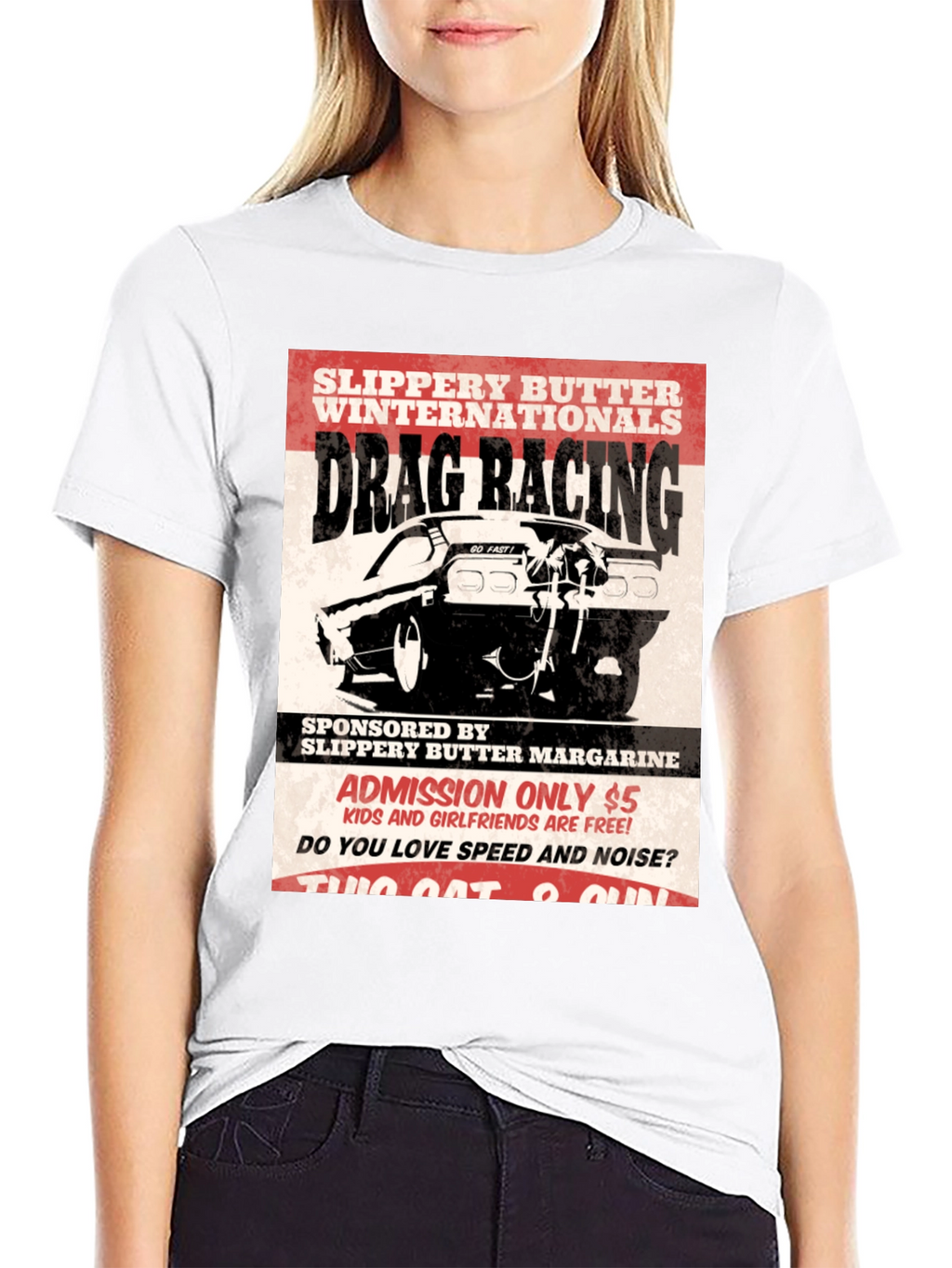 Drag Racing T-Shirt - Slippery Butter Internationals