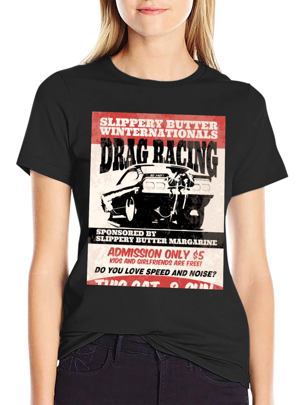 Drag Racing T-Shirt - Slippery Butter Internationals