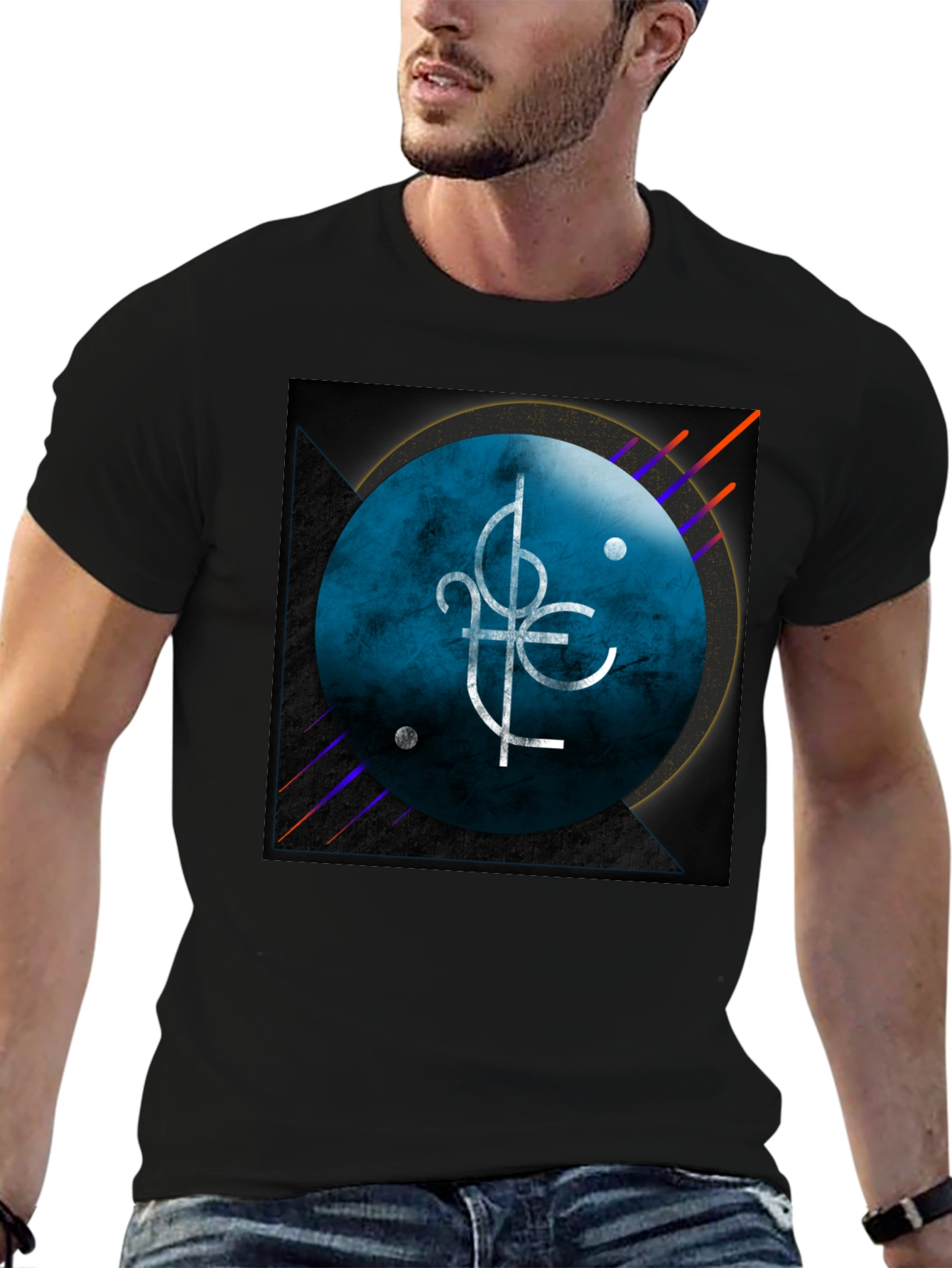 Abstract Graphic Tee - Urban Style