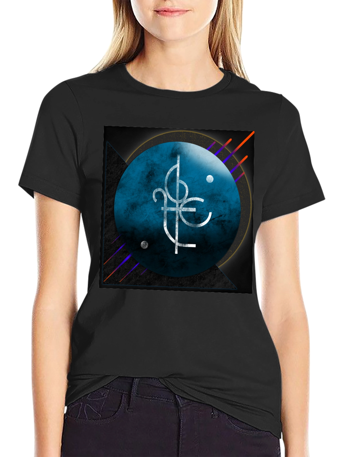 Abstract Graphic Tee - Urban Style