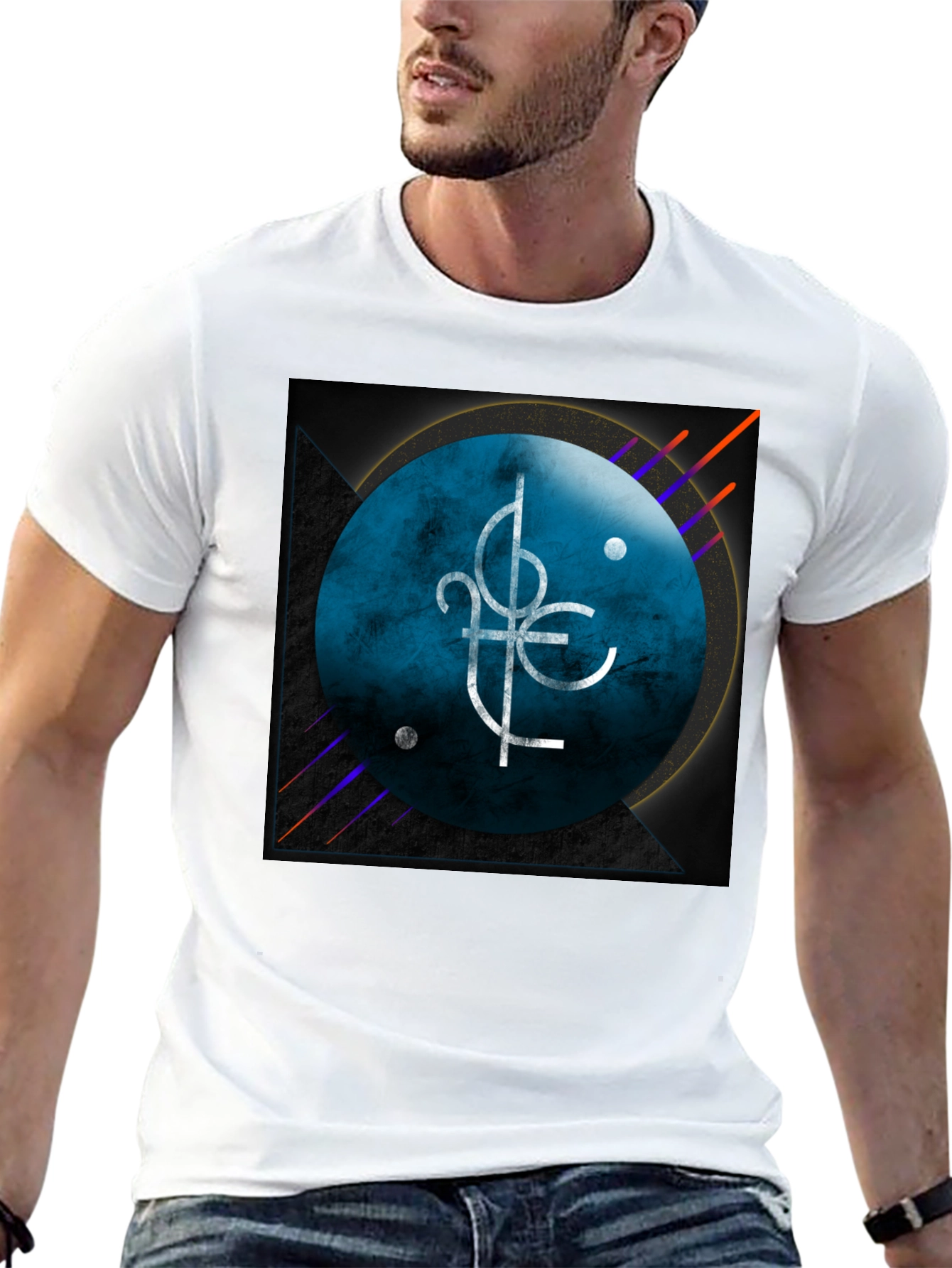 Abstract Graphic Tee - Urban Style