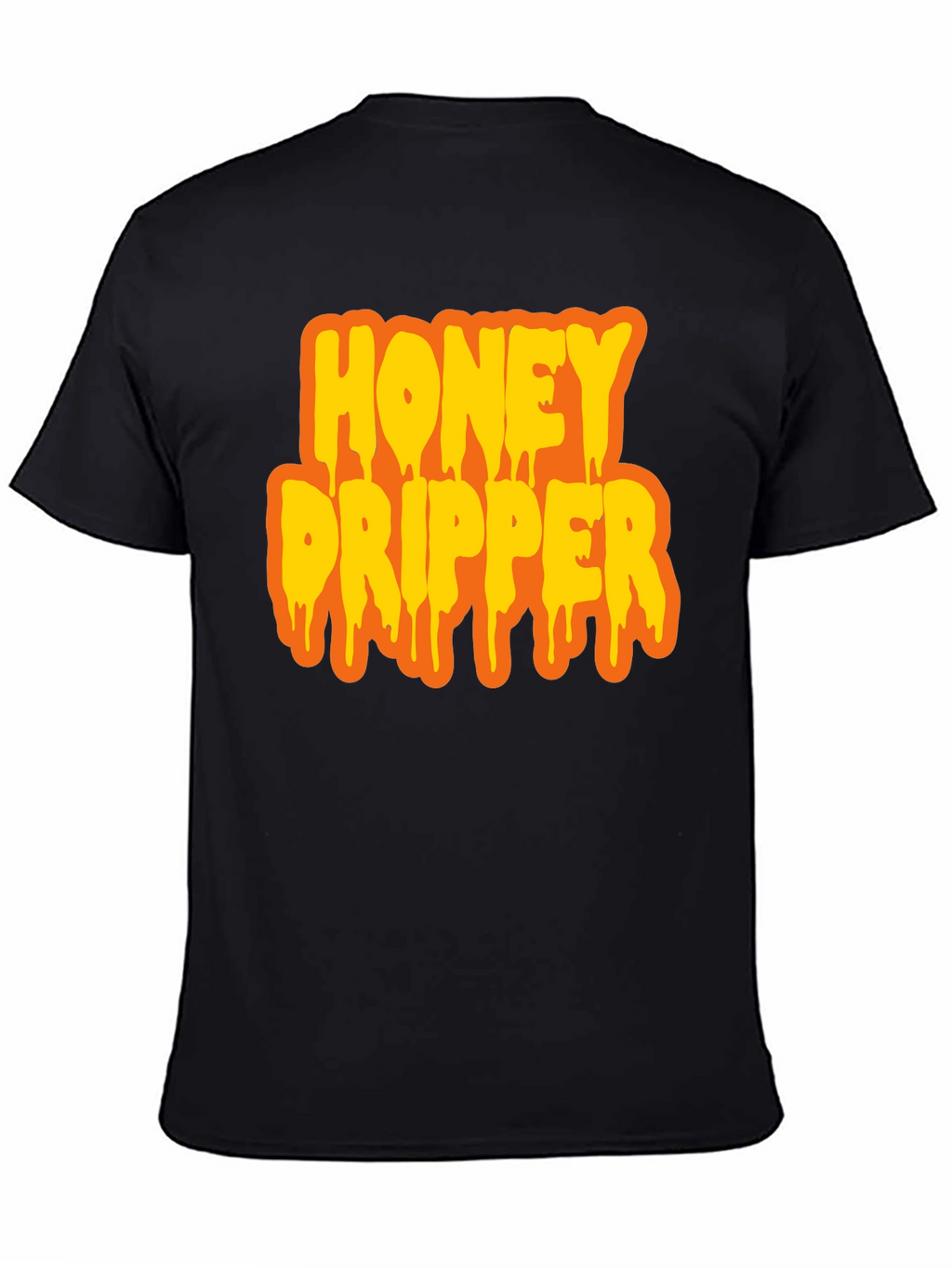 Honey Dripper Graphic T-Shirt - Black