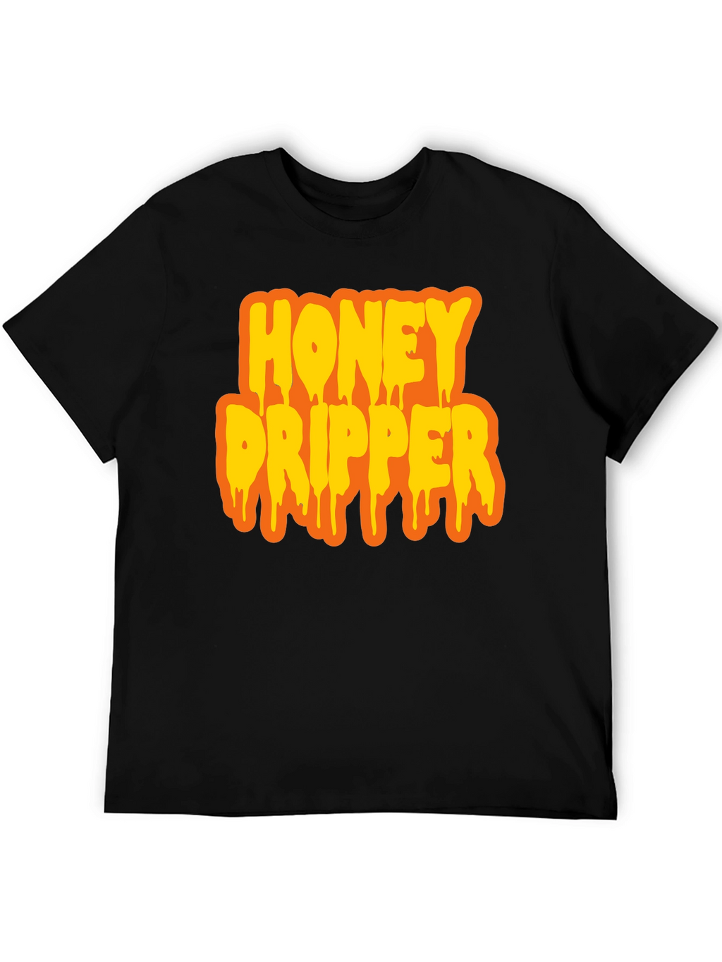Honey Dripper Graphic T-Shirt - Black