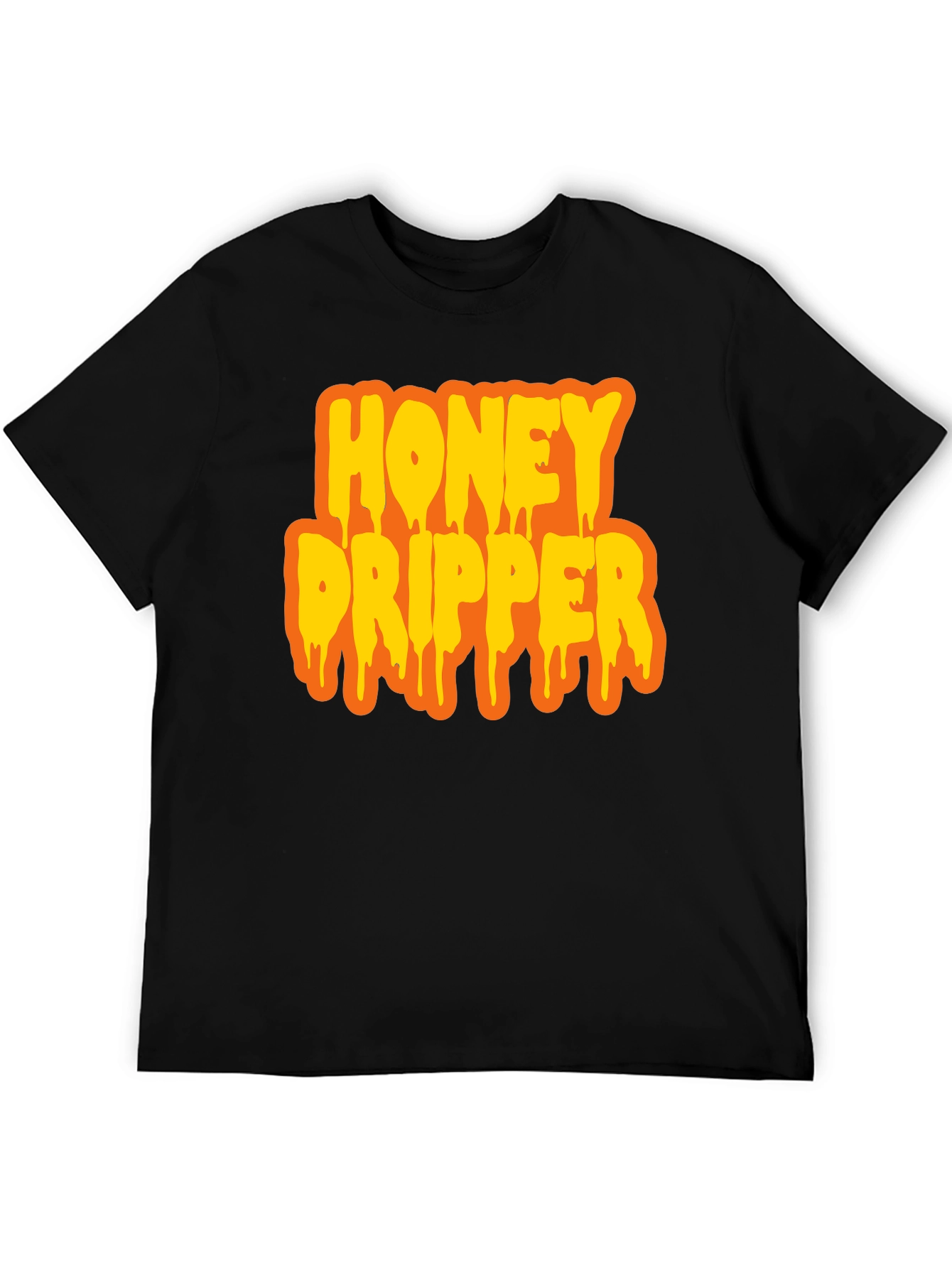 Honey Dripper Graphic T-Shirt - Black