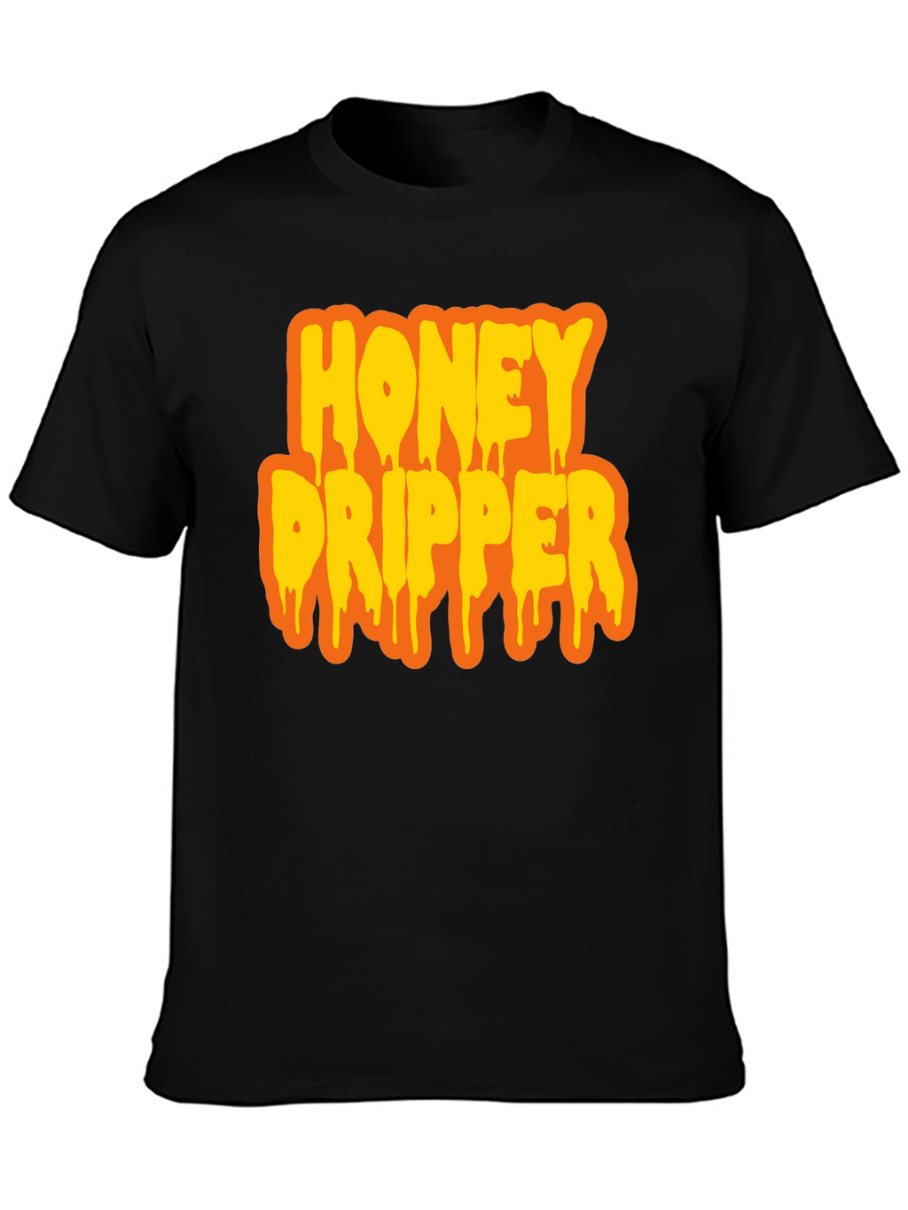 Honey Dripper Graphic T-Shirt - Black