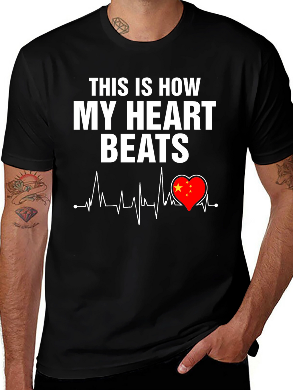 China Heartbeat T-Shirt
