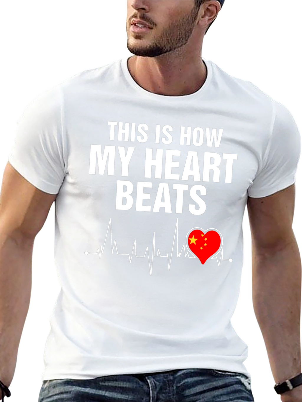 China Heartbeat T-Shirt