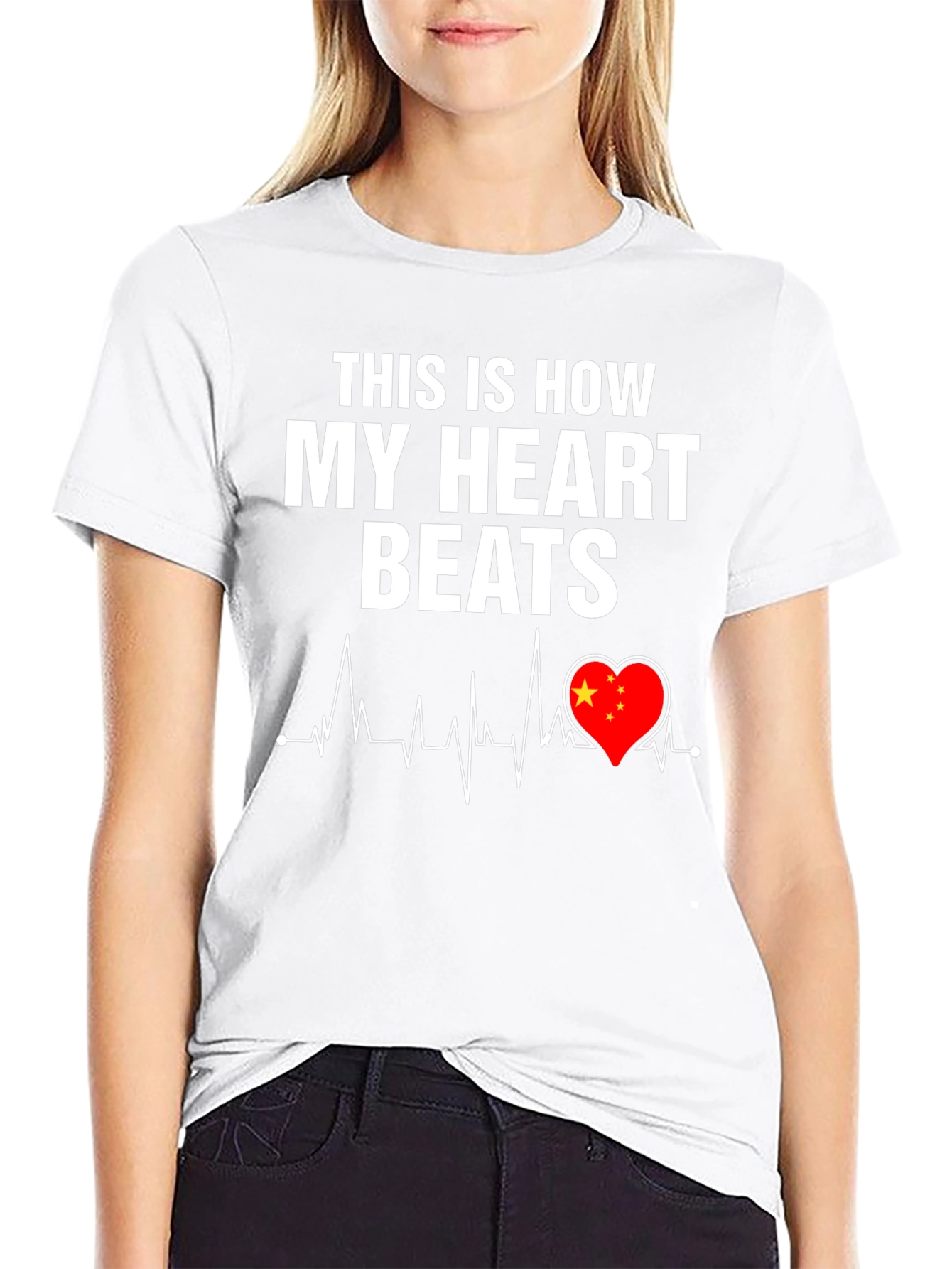 China Heartbeat T-Shirt
