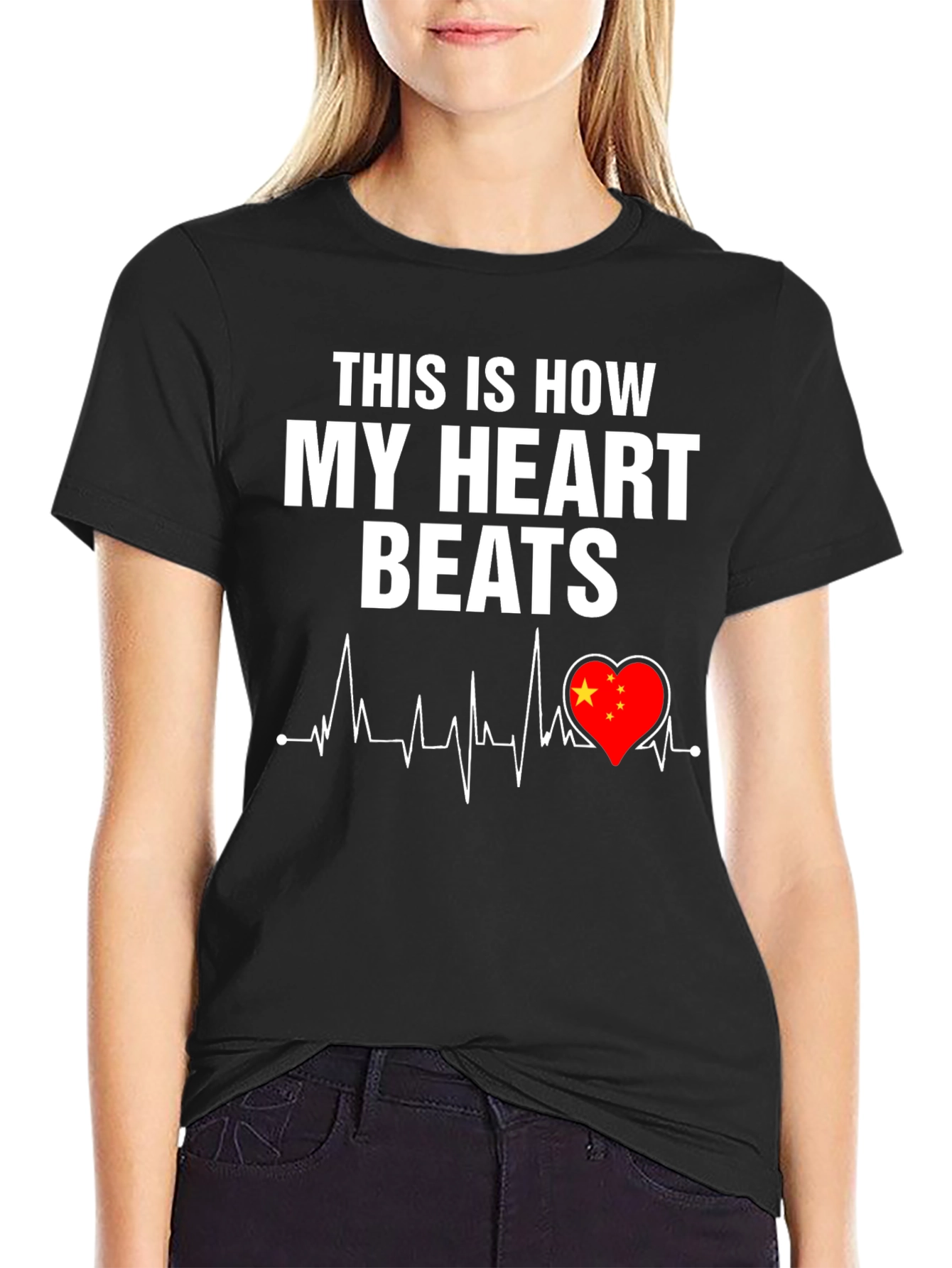 China Heartbeat T-Shirt