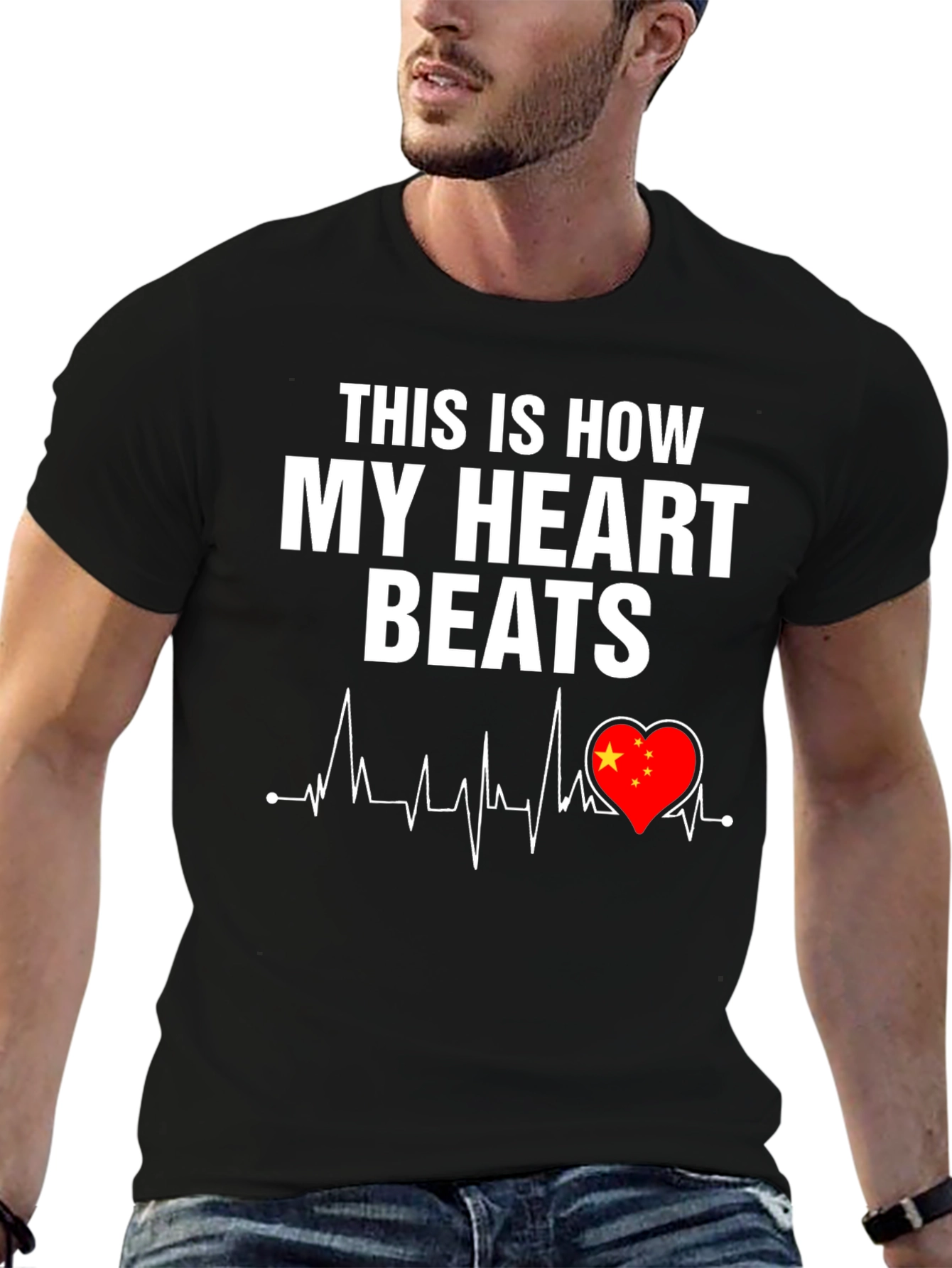 China Heartbeat T-Shirt