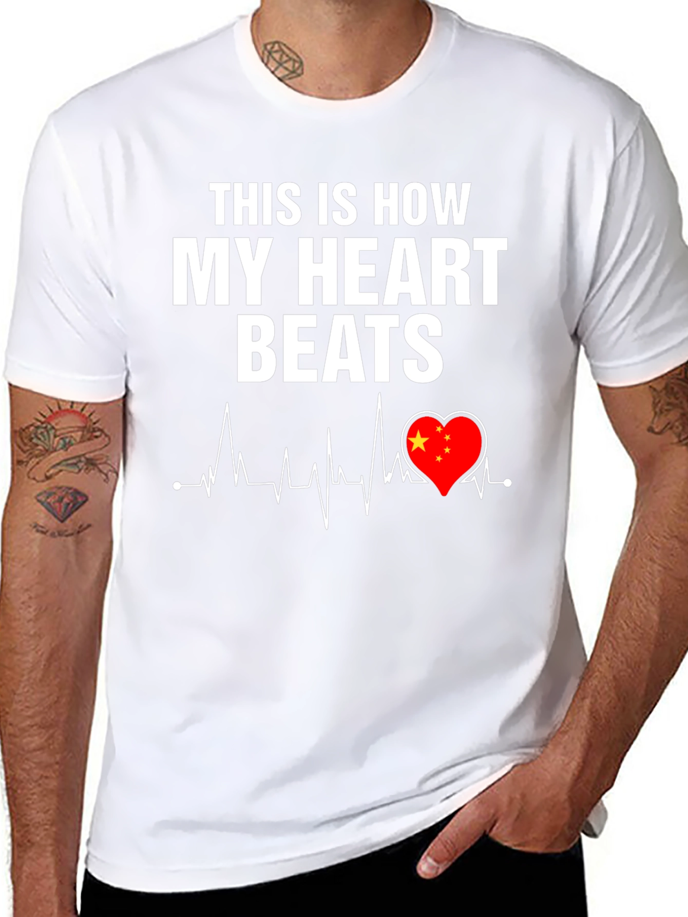 China Heartbeat T-Shirt