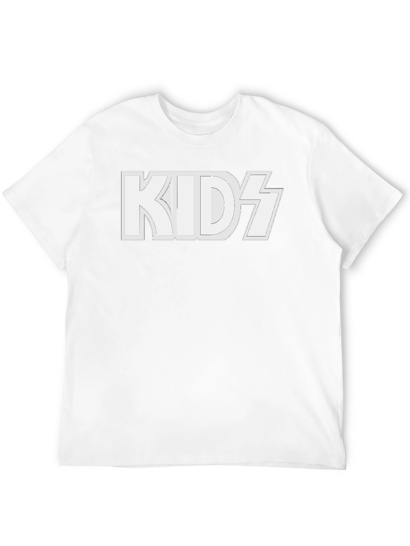 KIDZ Black Graphic Tee - Rock Band Inspired T-Shirt