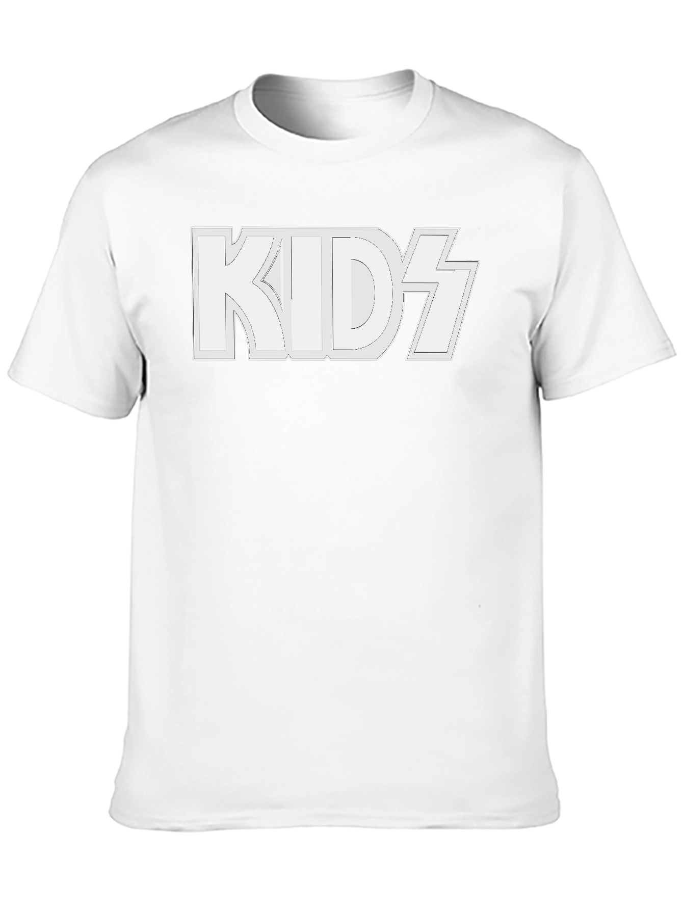 KIDZ Black Graphic Tee - Rock Band Inspired T-Shirt