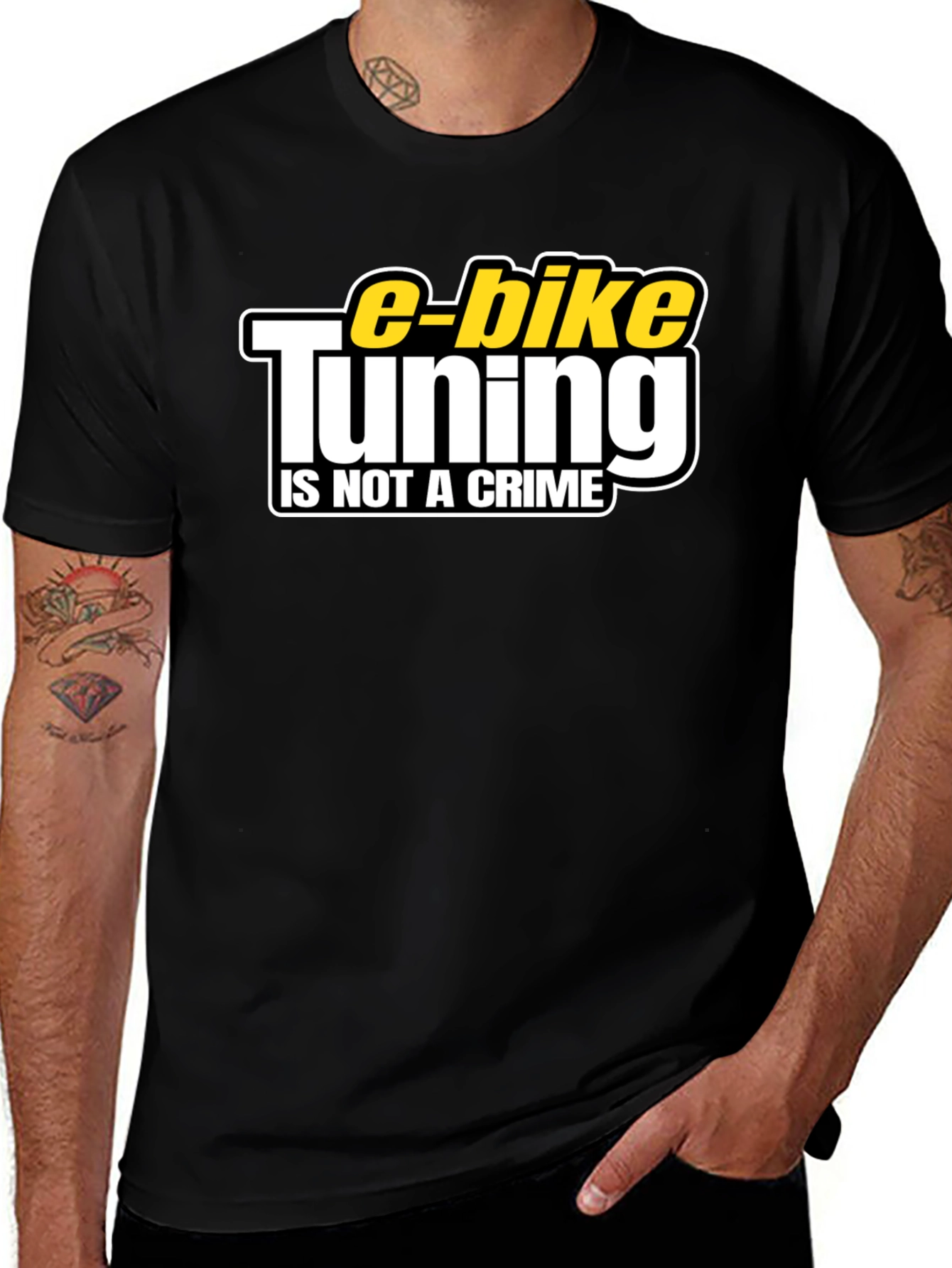 E-bike Tuning is Not a Crime Graphic Tee