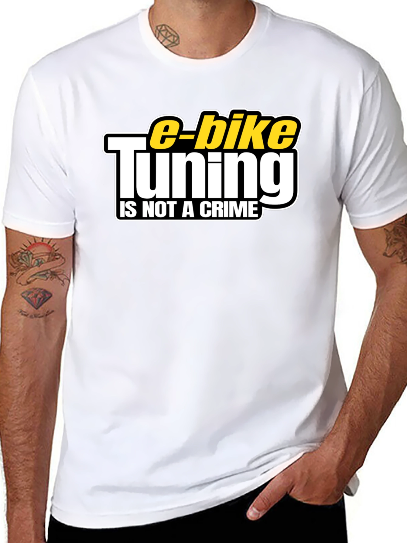 E-bike Tuning is Not a Crime Graphic Tee