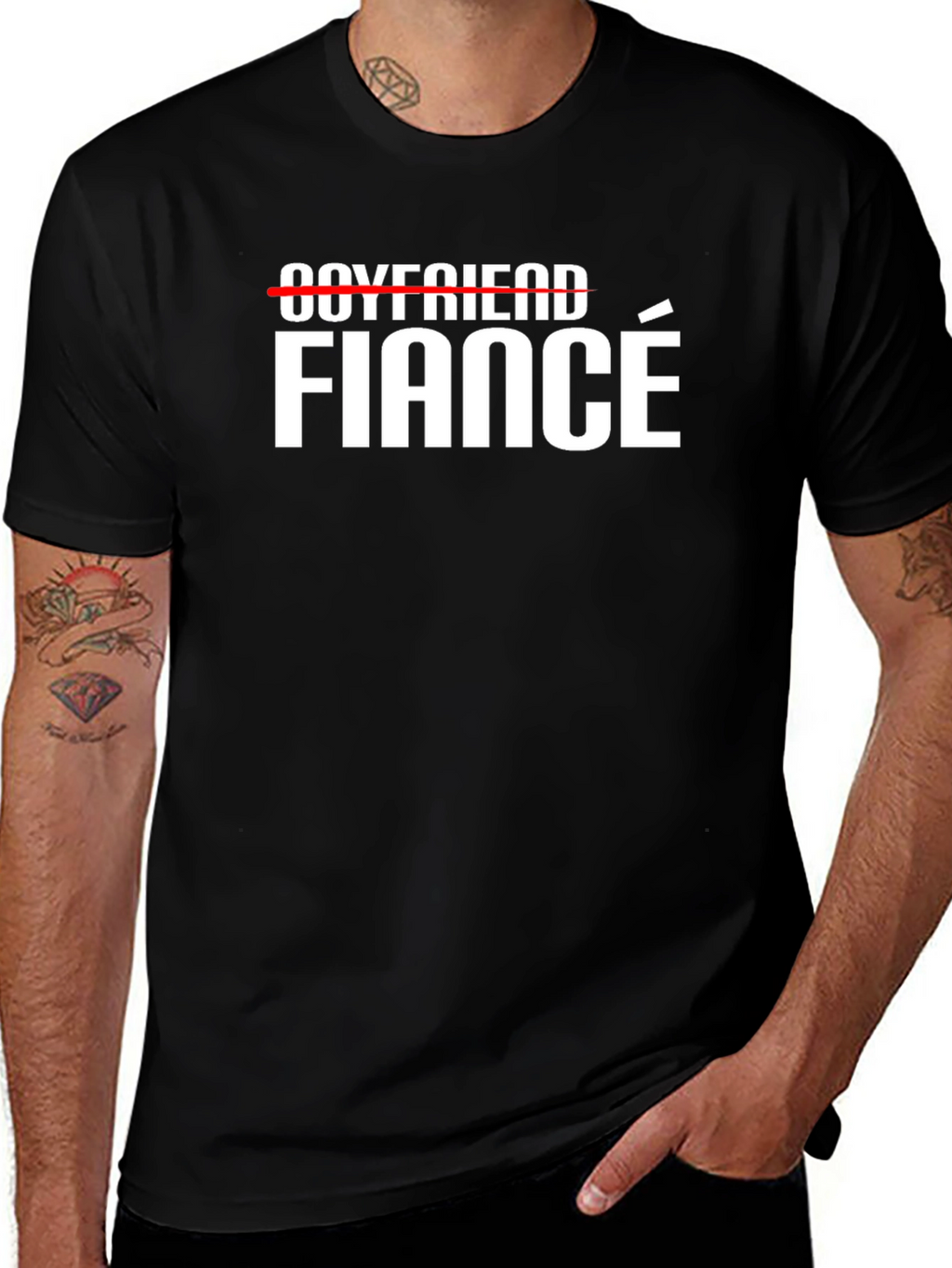Boyfriend Fiance T-Shirt - Groom to Be