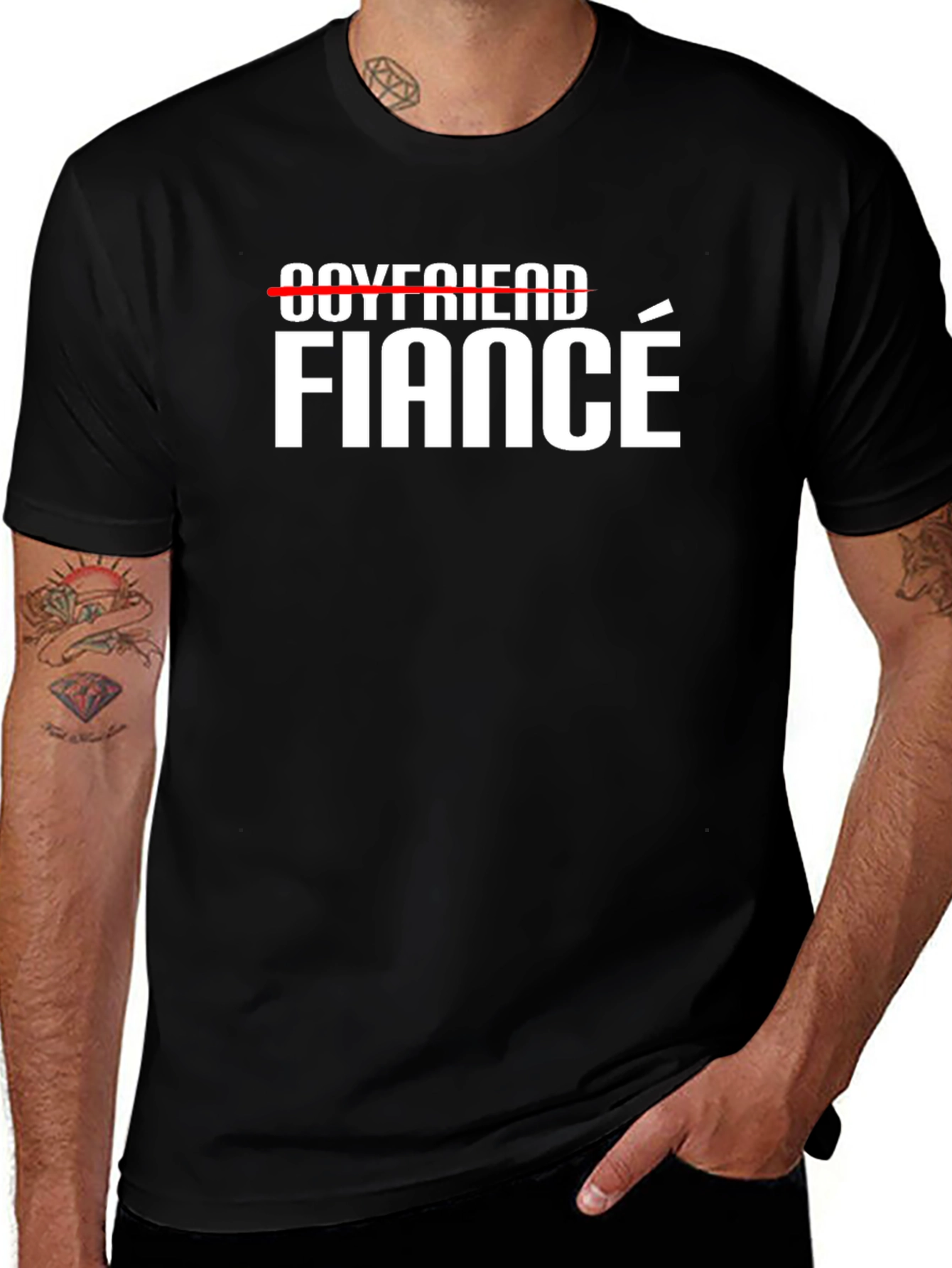 Boyfriend Fiance T-Shirt - Groom to Be