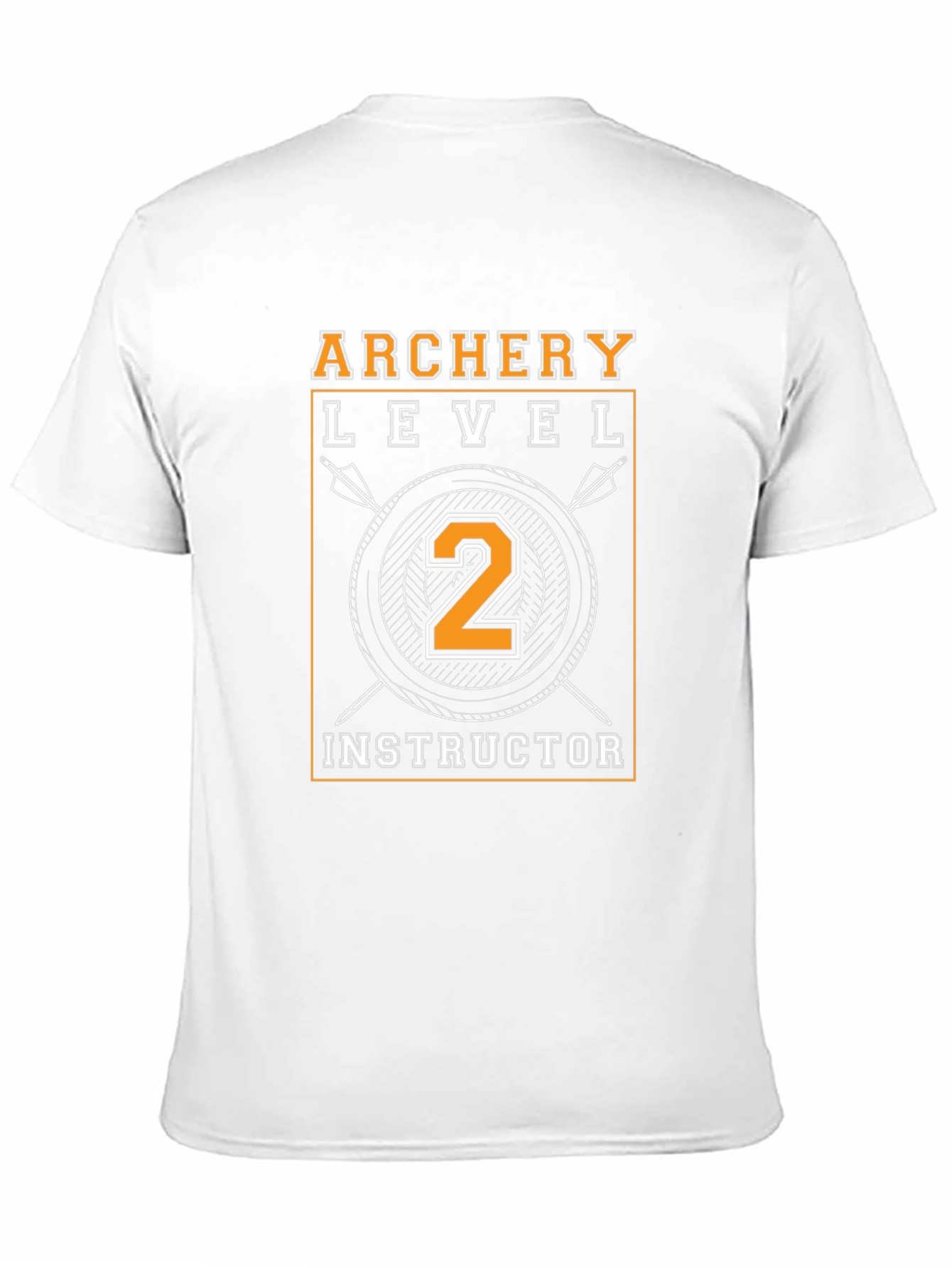 Archery Level 2 Instructor T-Shirt - Black Cotton Tee