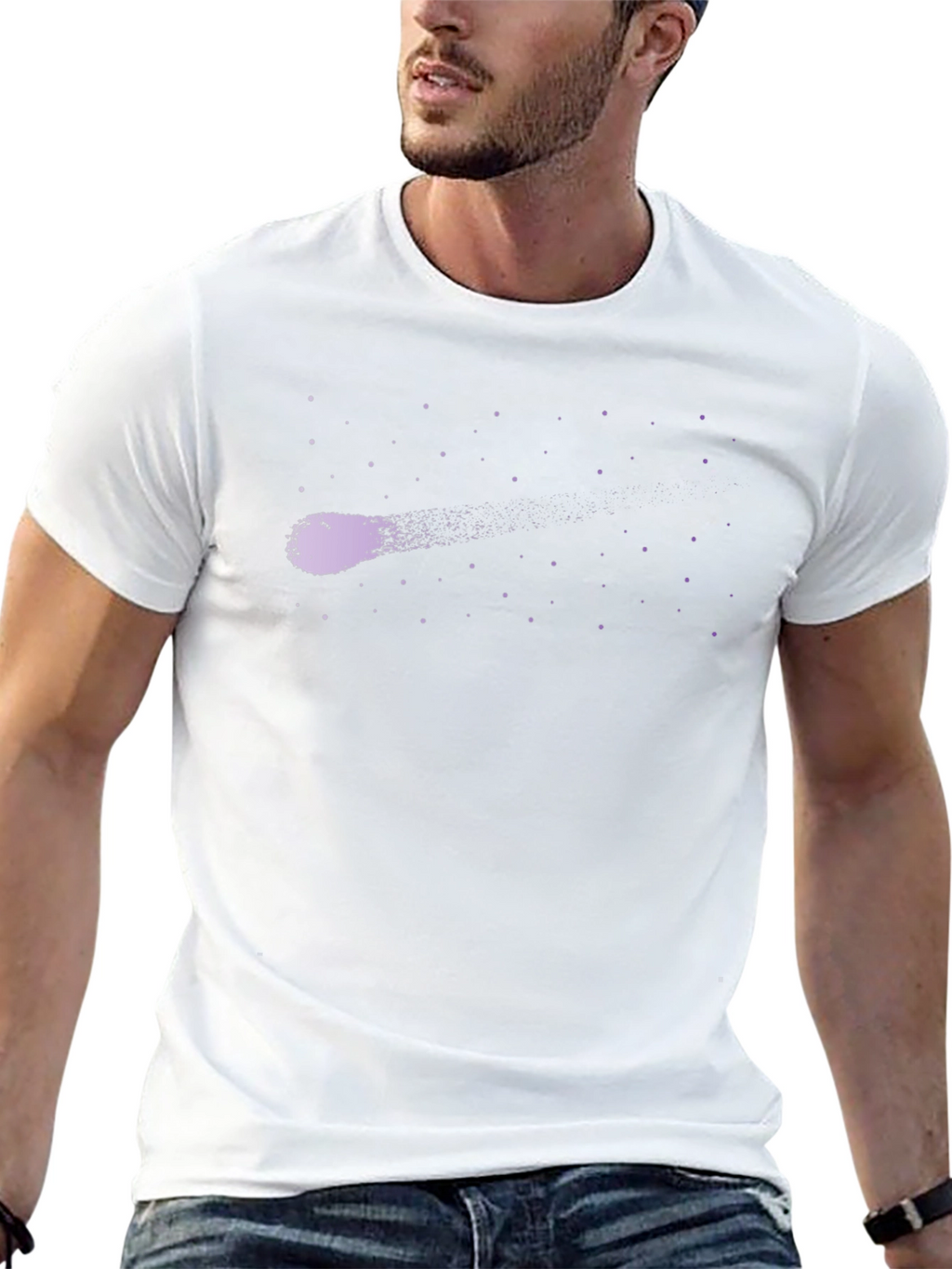 Cosmic Comet Graphic T-Shirt