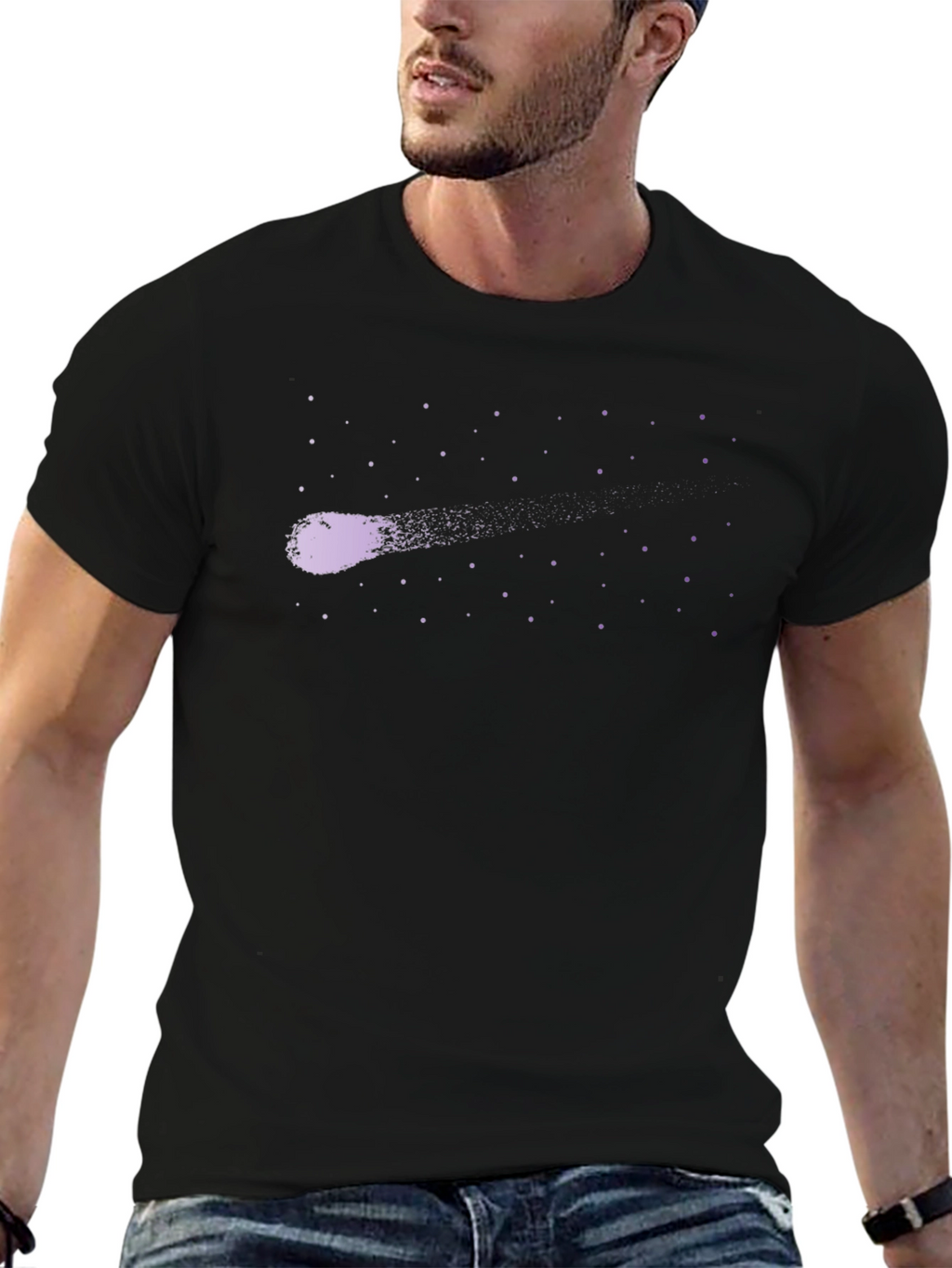 Cosmic Comet Graphic T-Shirt