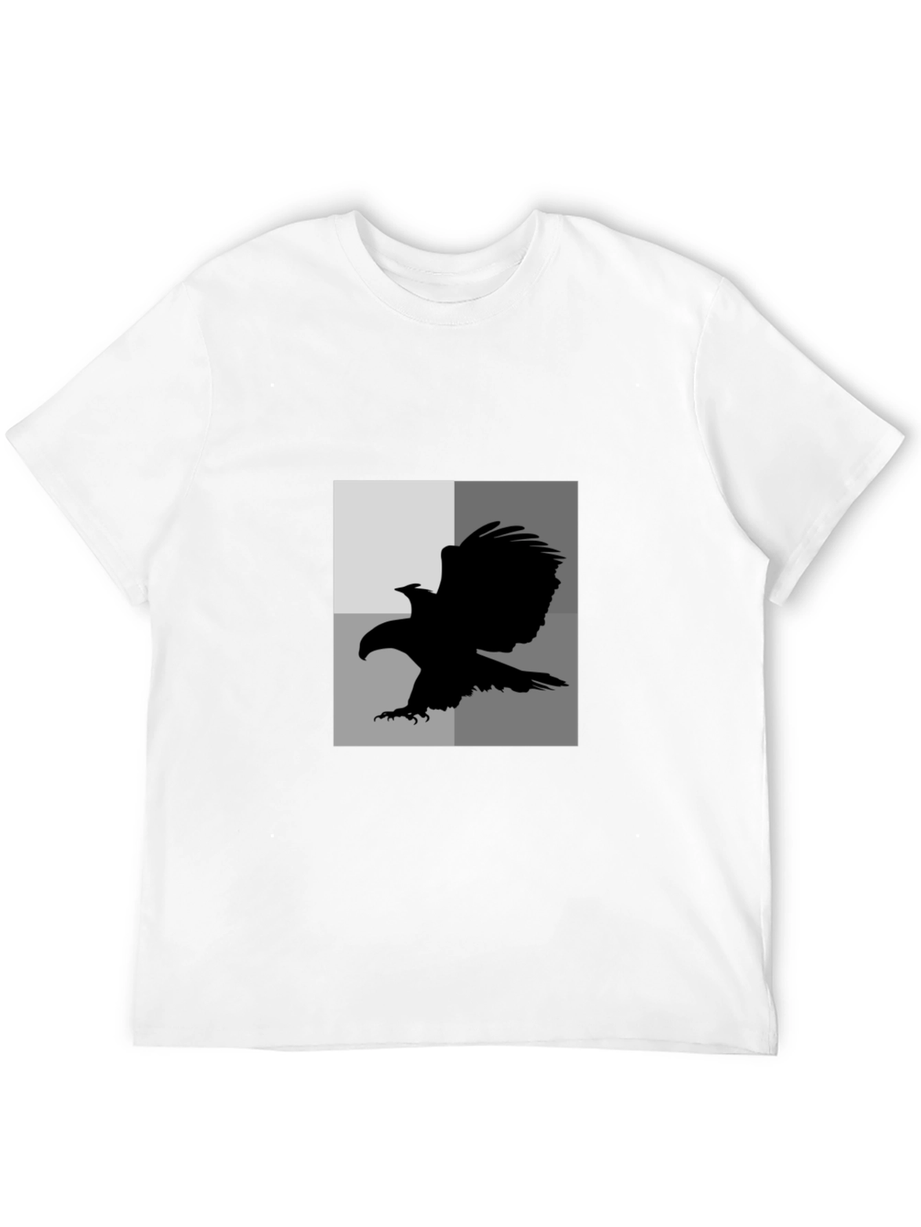Black Eagle Graphic Tee - Mens Casual T-Shirt