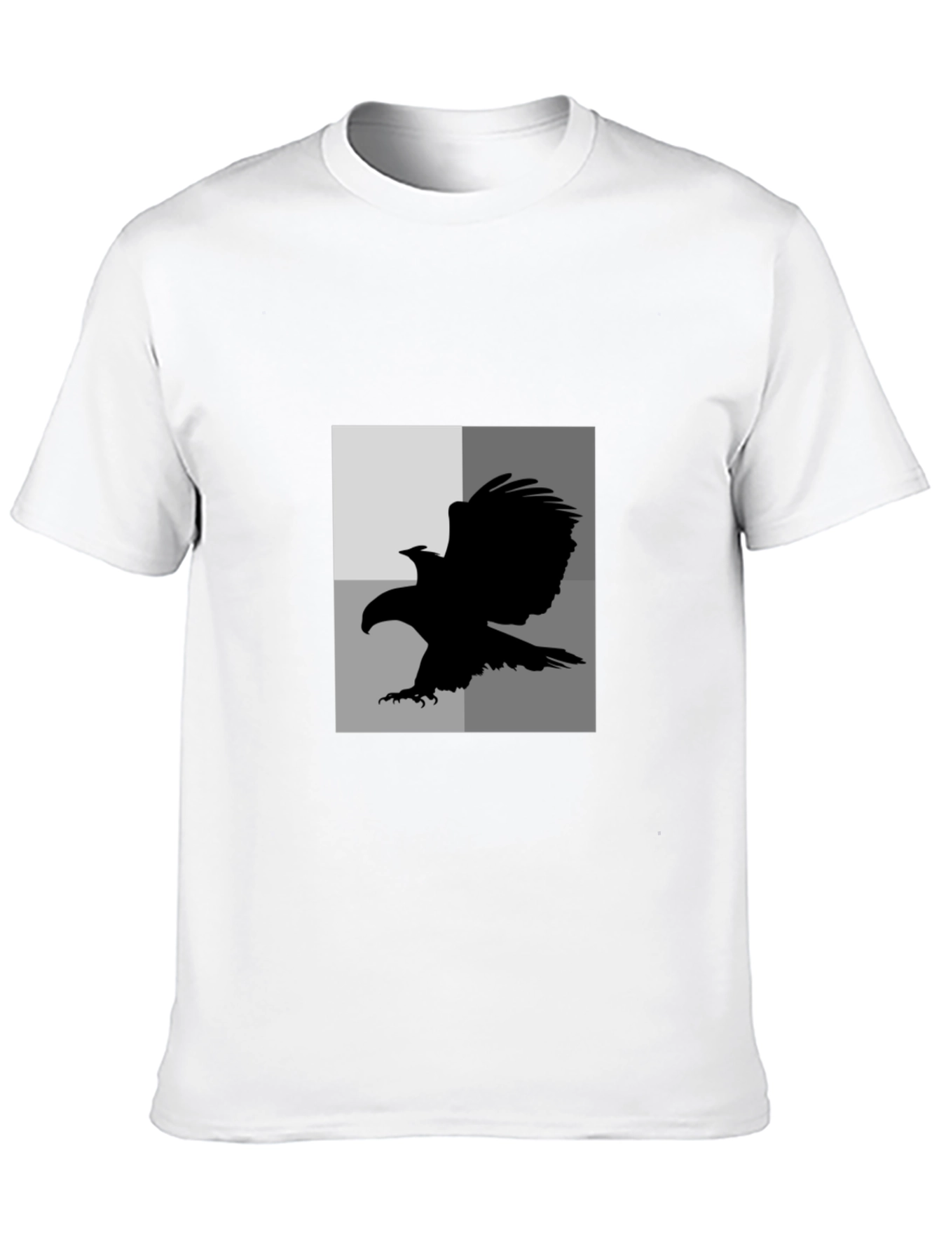 Black Eagle Graphic Tee - Mens Casual T-Shirt