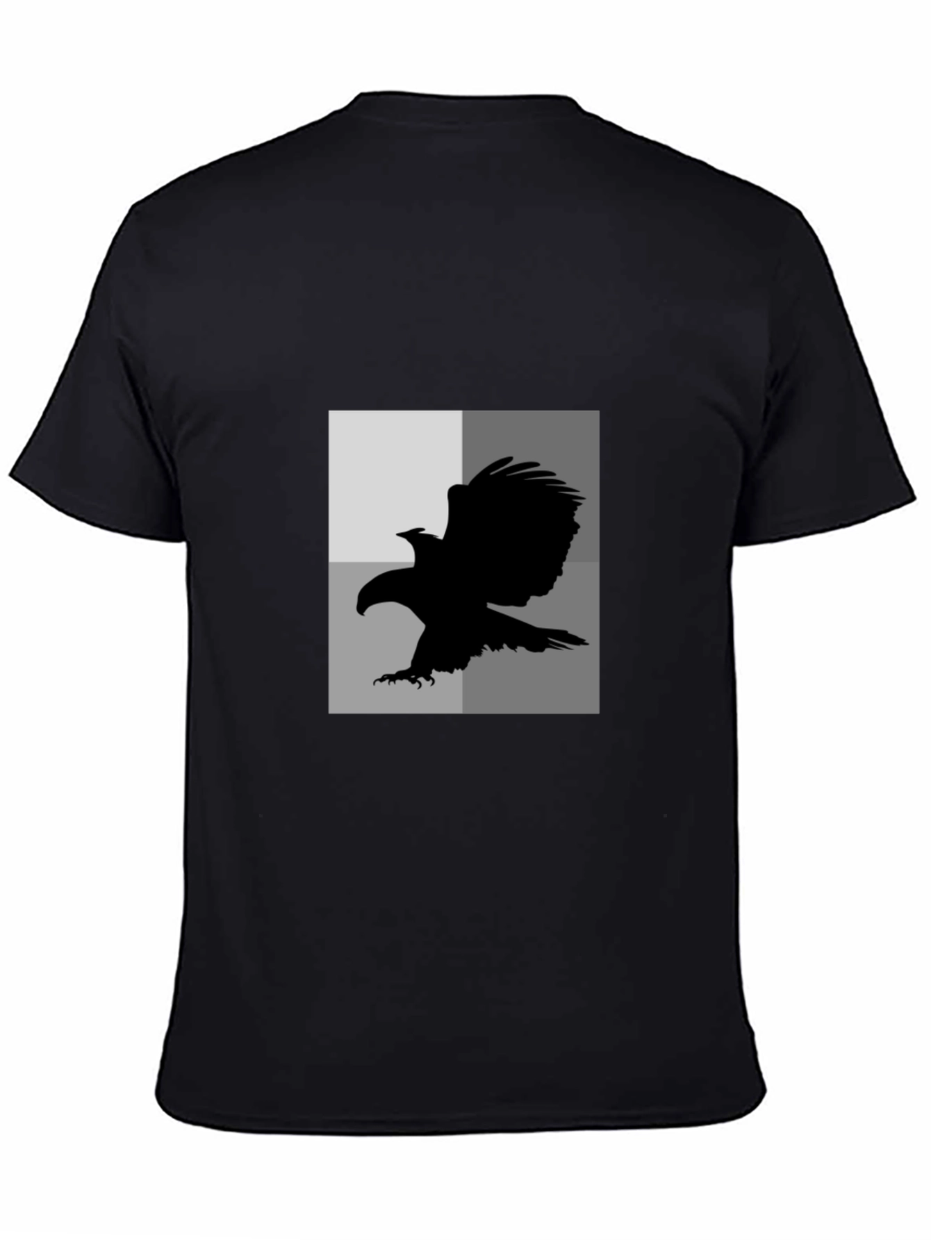 Black Eagle Graphic Tee - Mens Casual T-Shirt