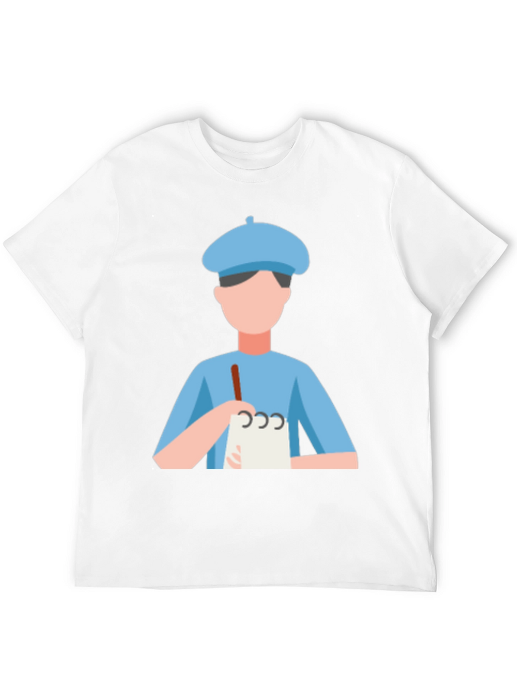 Artist Graphic Tee - Black Cotton T-Shirt