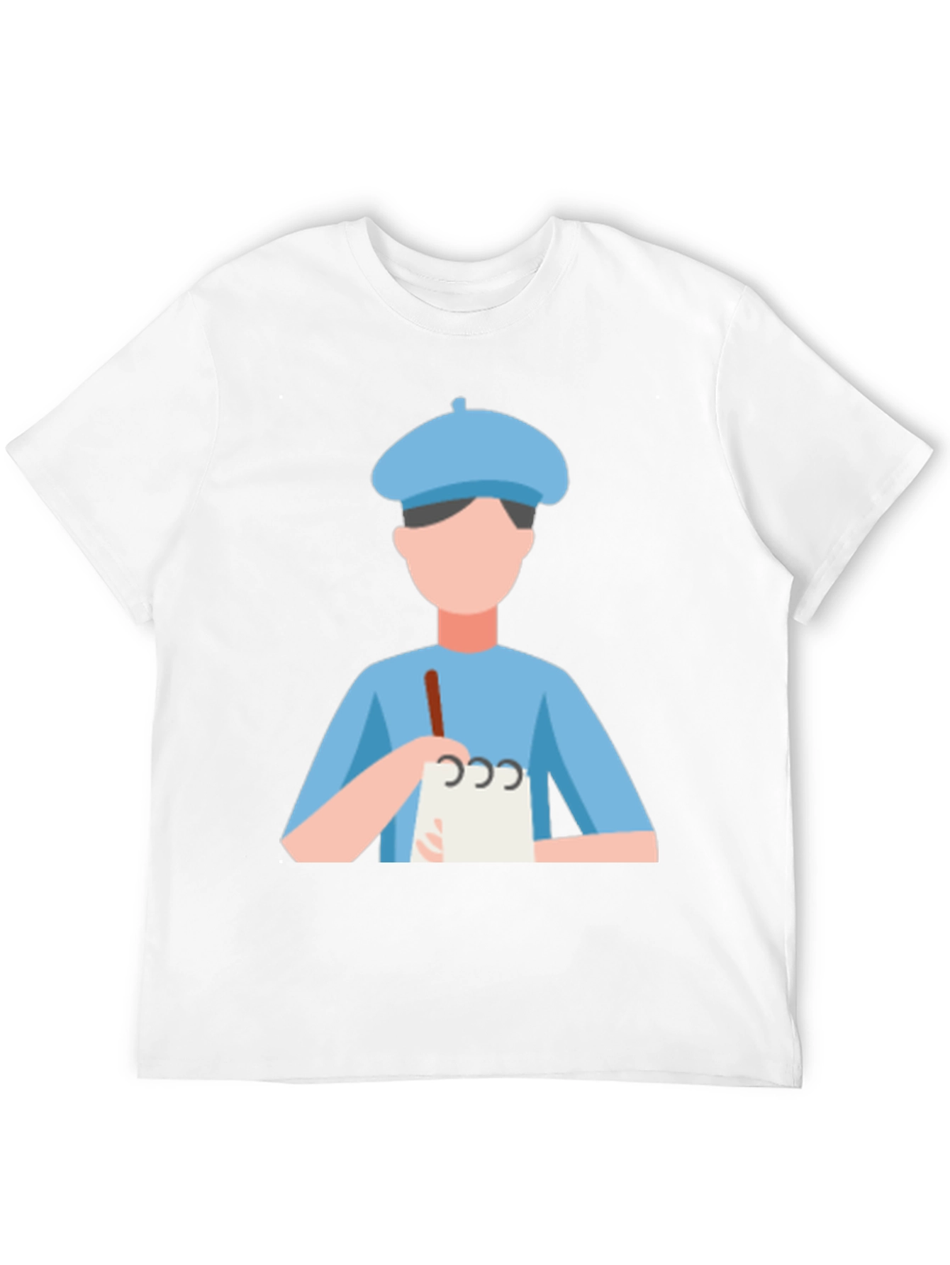 Artist Graphic Tee - Black Cotton T-Shirt