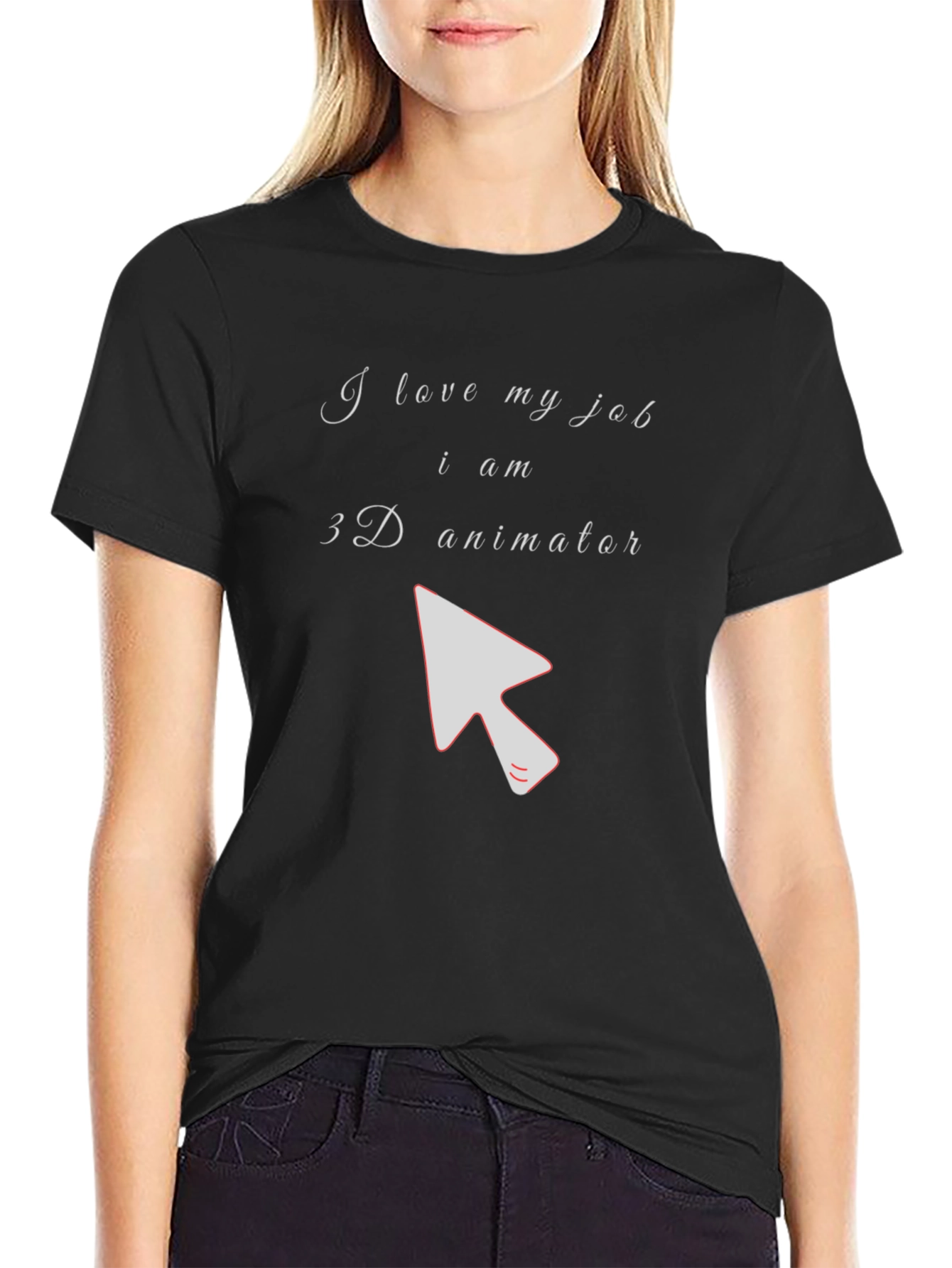 3D Animator T-Shirt - I Love My Job