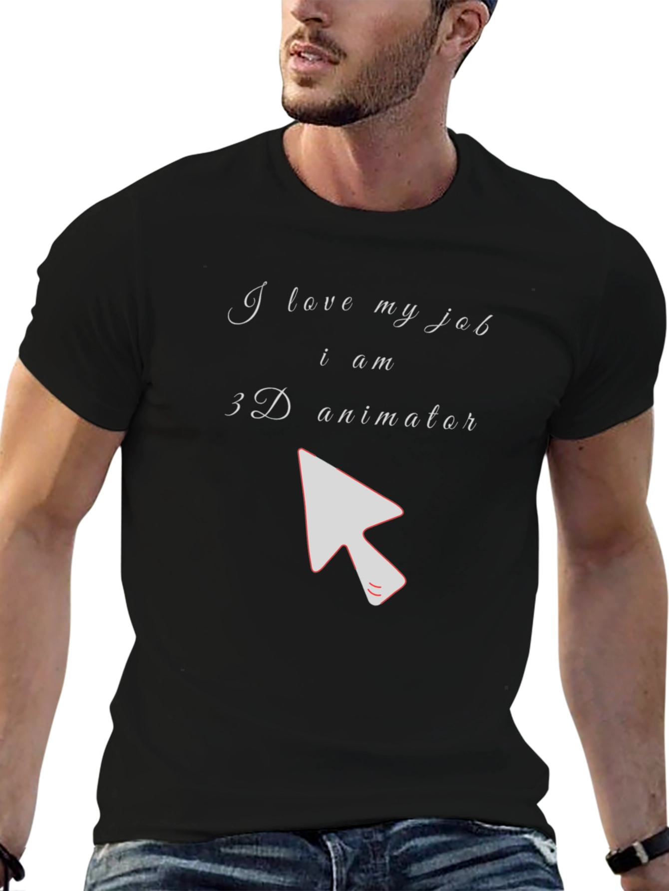 3D Animator T-Shirt - I Love My Job