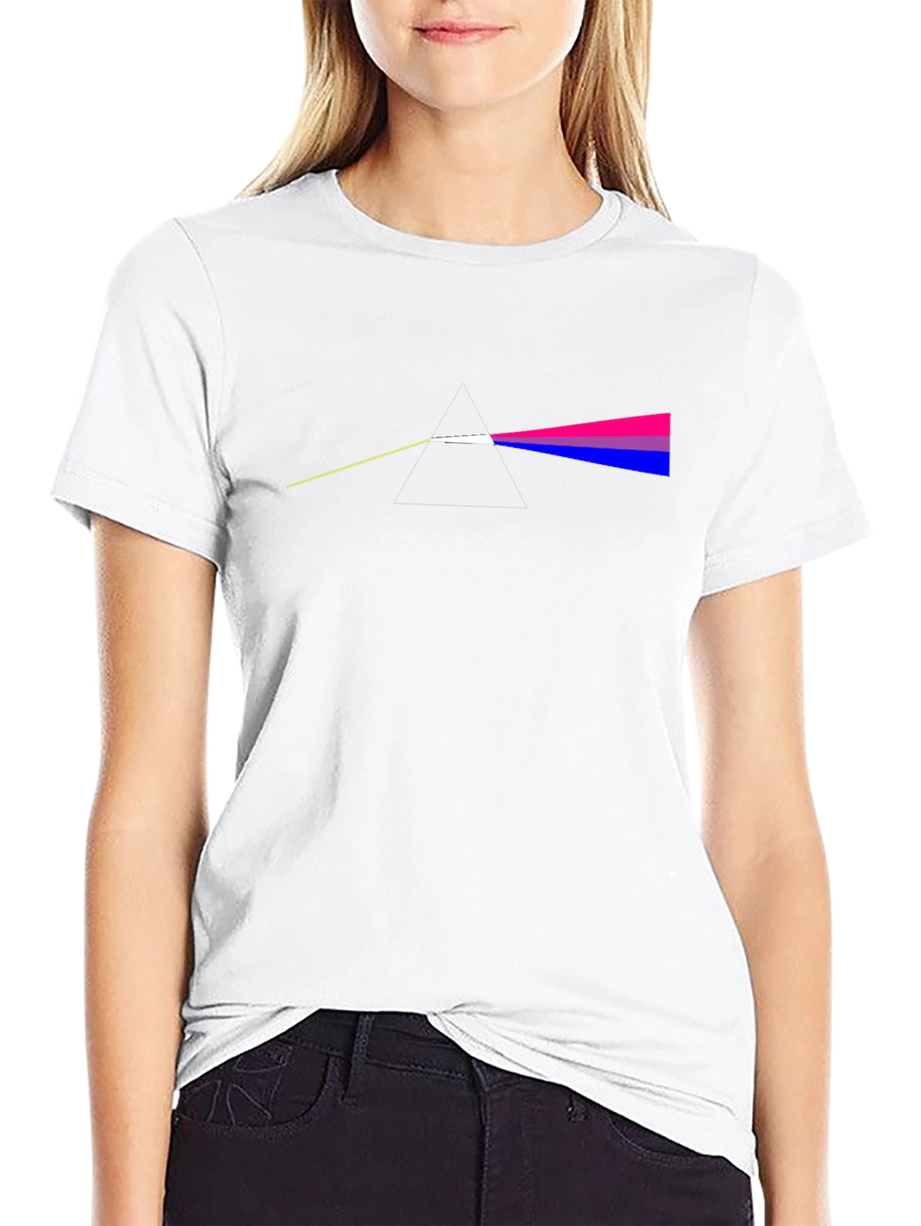 Bisexual Pride Dark Side of the Moon T-Shirt
