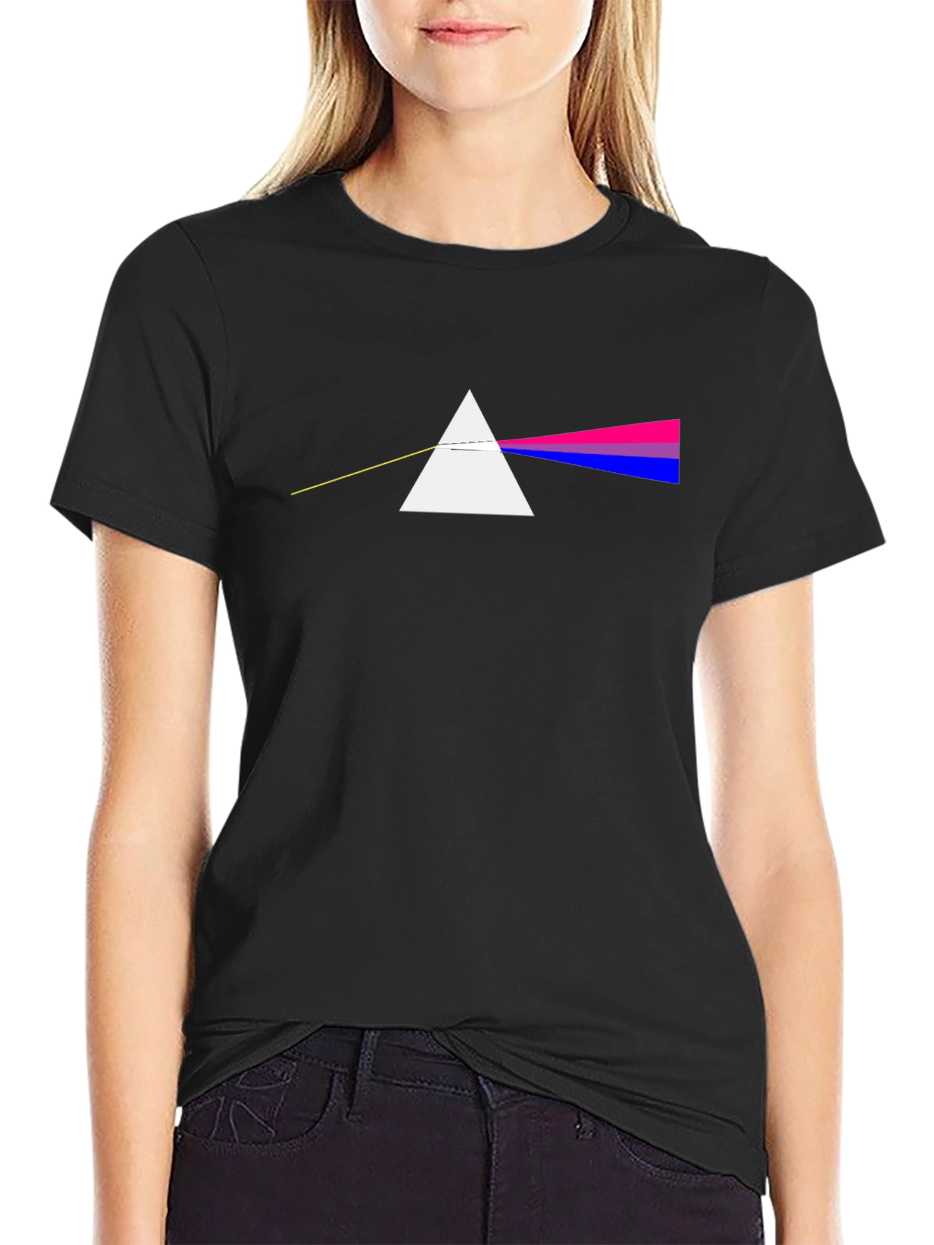 Bisexual Pride Dark Side of the Moon T-Shirt