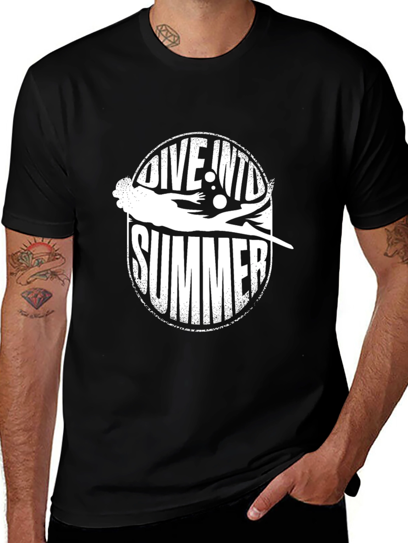 Dive Into Summer Graphic Tee