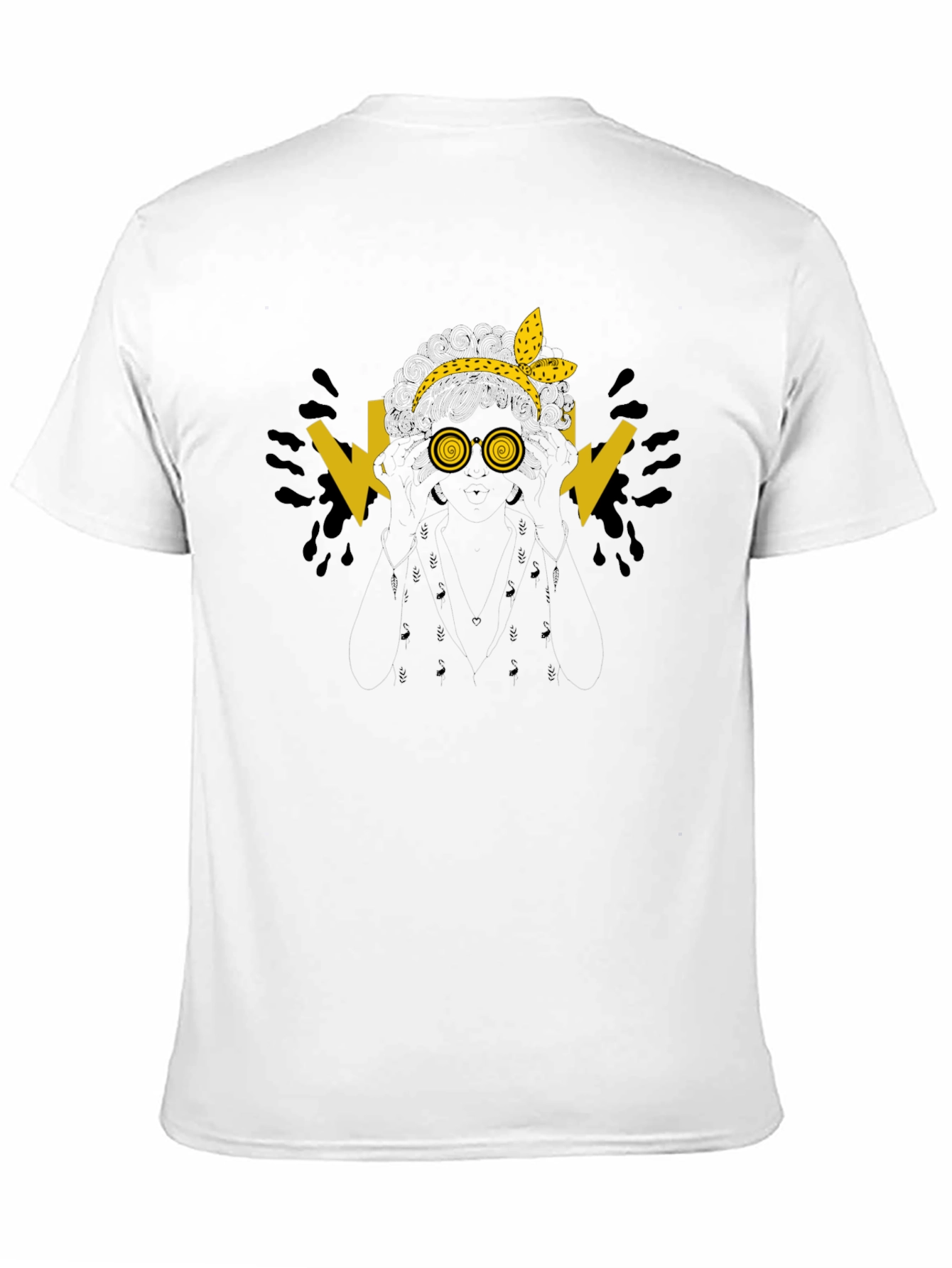 Hypnotic Pop Art Graphic Tee