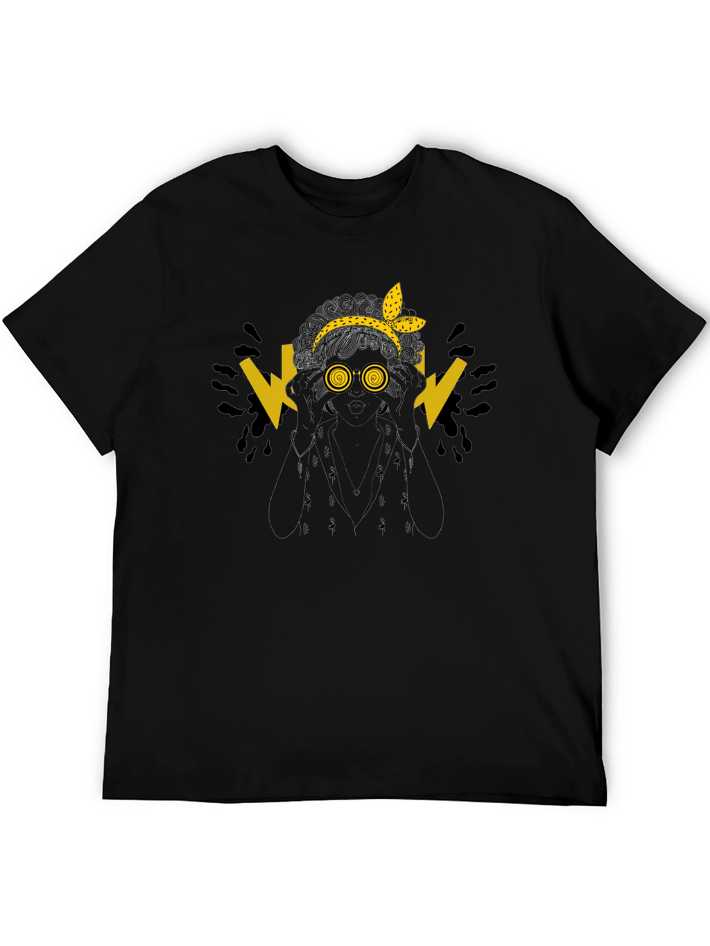 Hypnotic Pop Art Graphic Tee