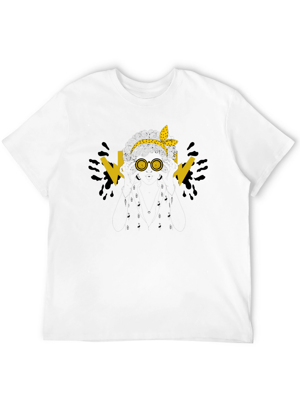 Hypnotic Pop Art Graphic Tee