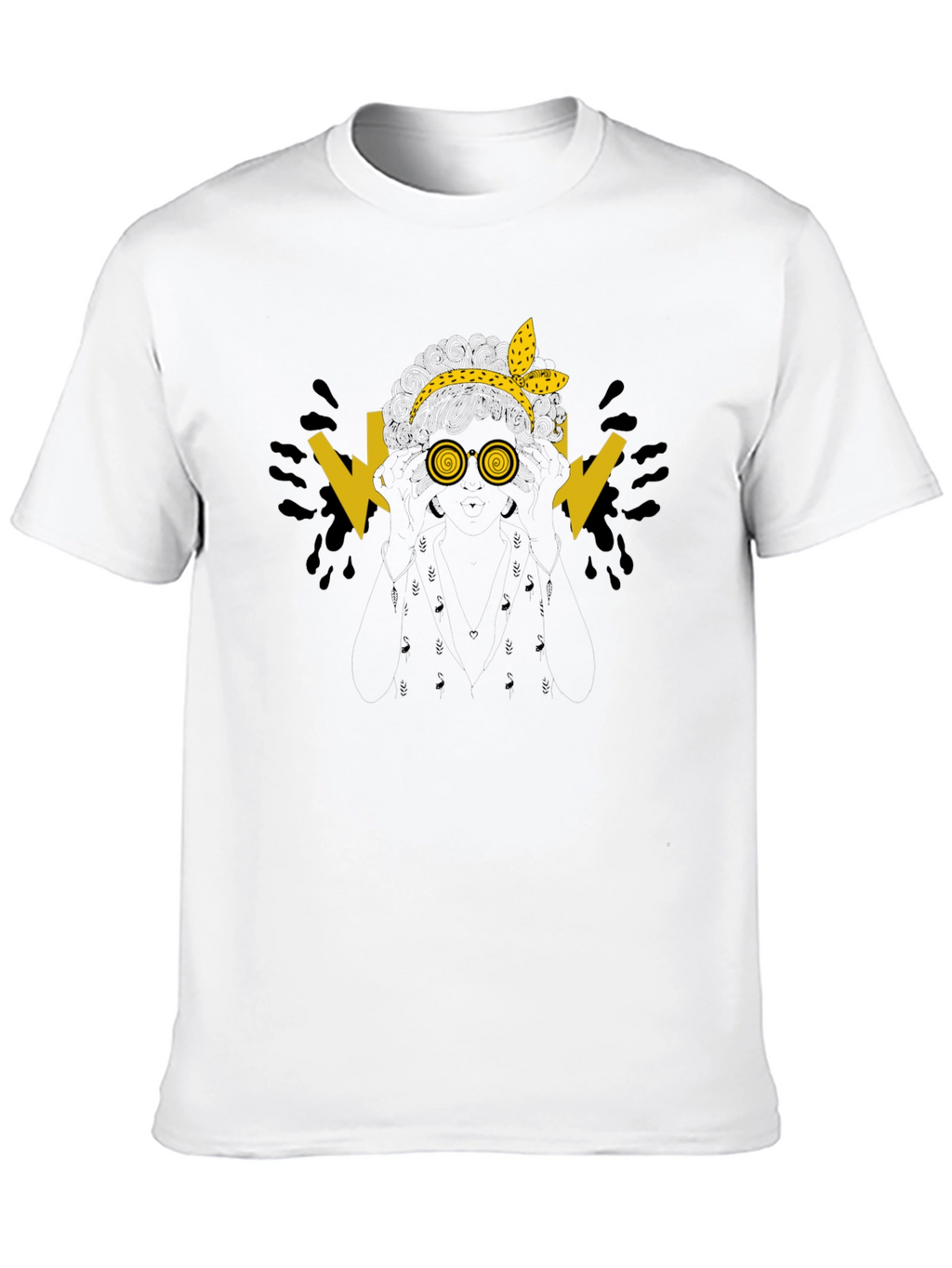 Hypnotic Pop Art Graphic Tee