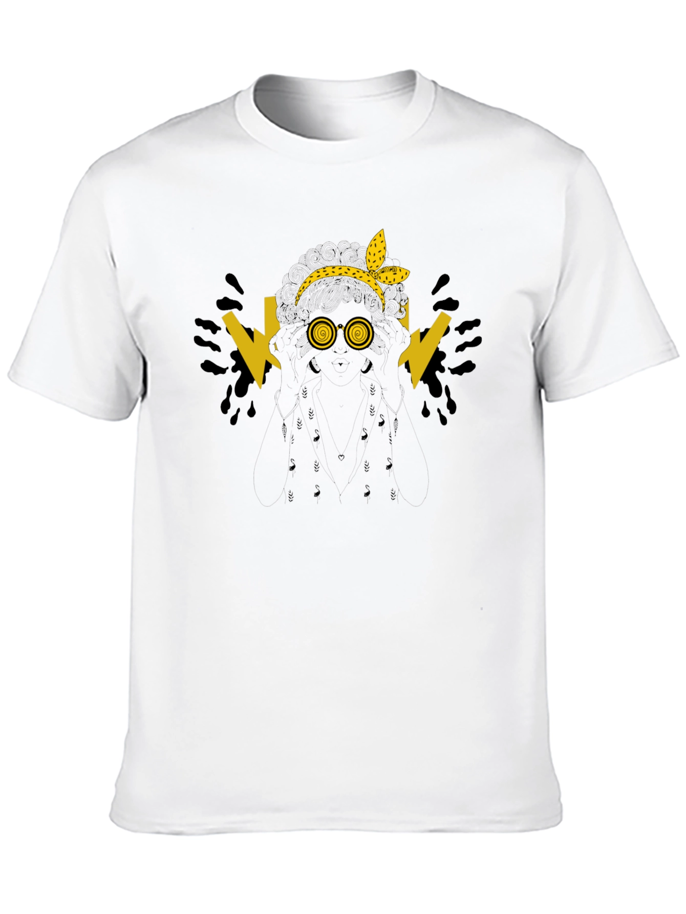 Hypnotic Pop Art Graphic Tee