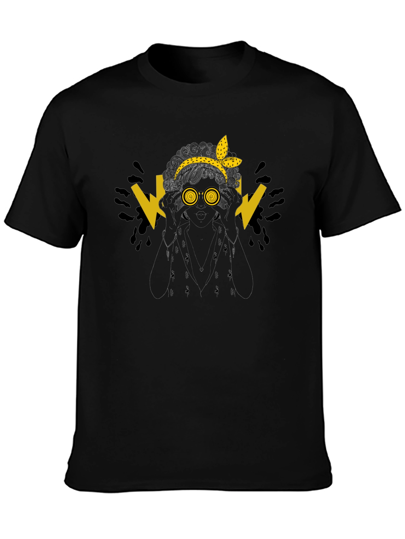 Hypnotic Pop Art Graphic Tee