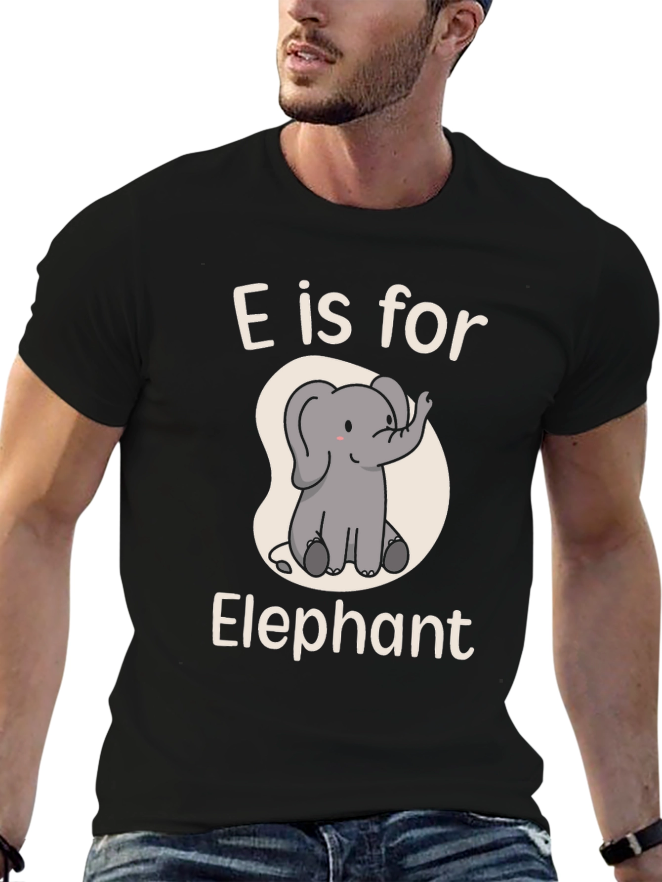 E is for Elephant T-Shirt