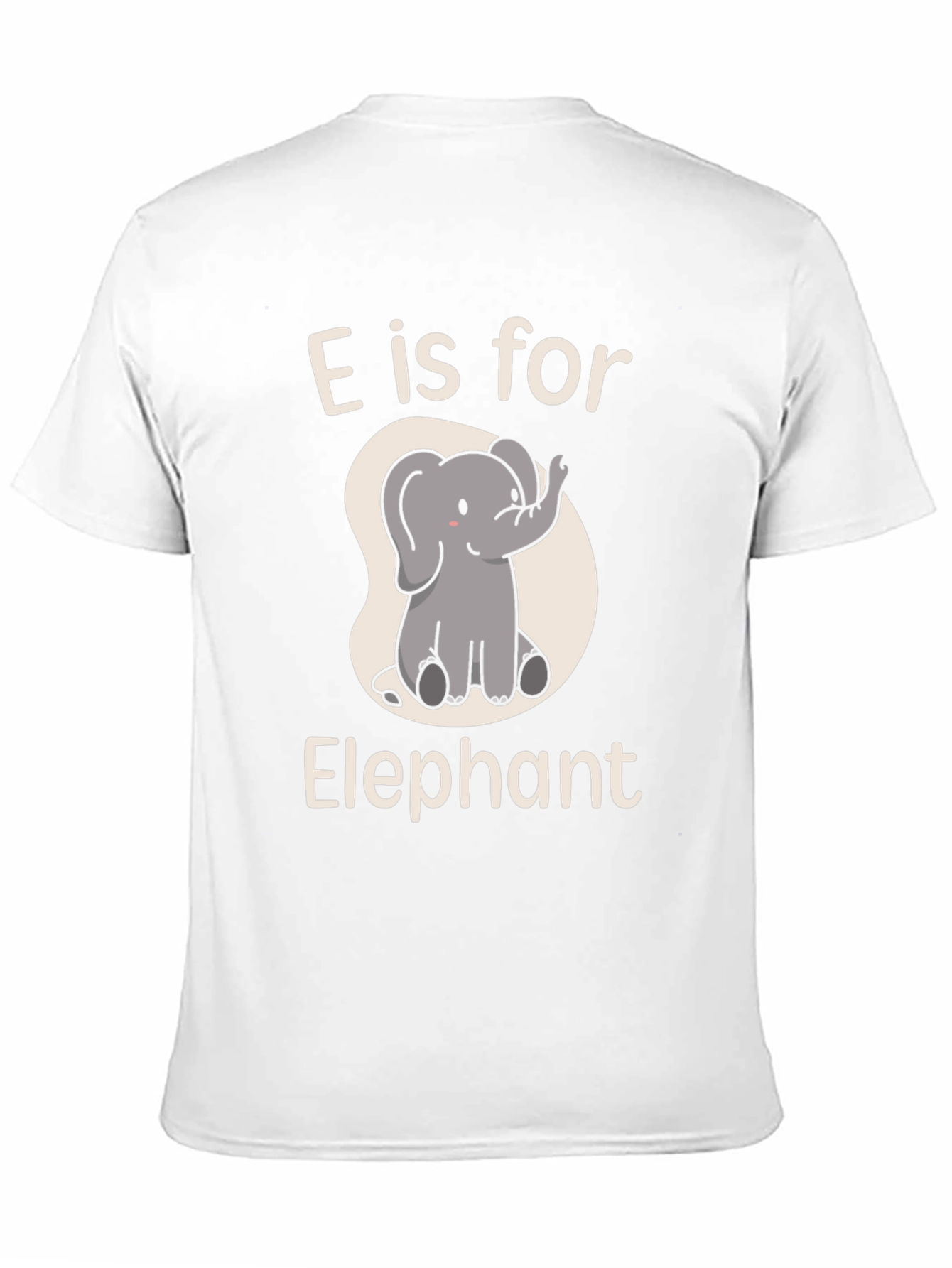 E is for Elephant T-Shirt