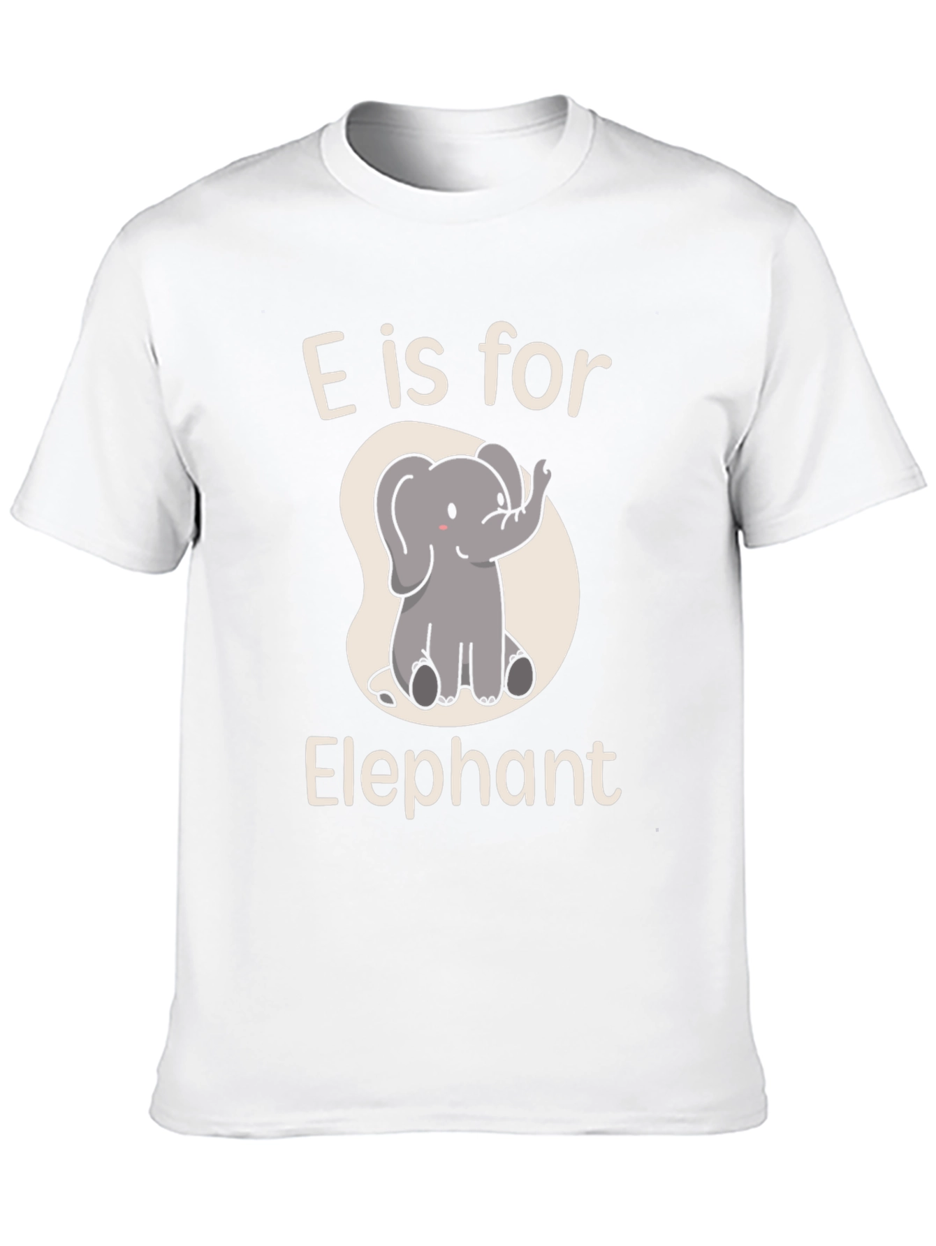 E is for Elephant T-Shirt