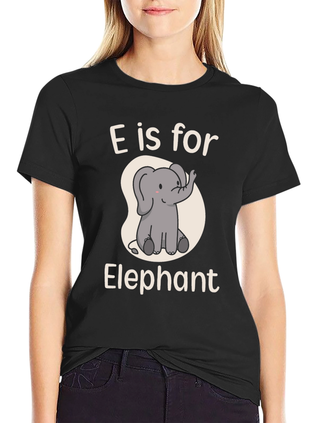 E is for Elephant T-Shirt