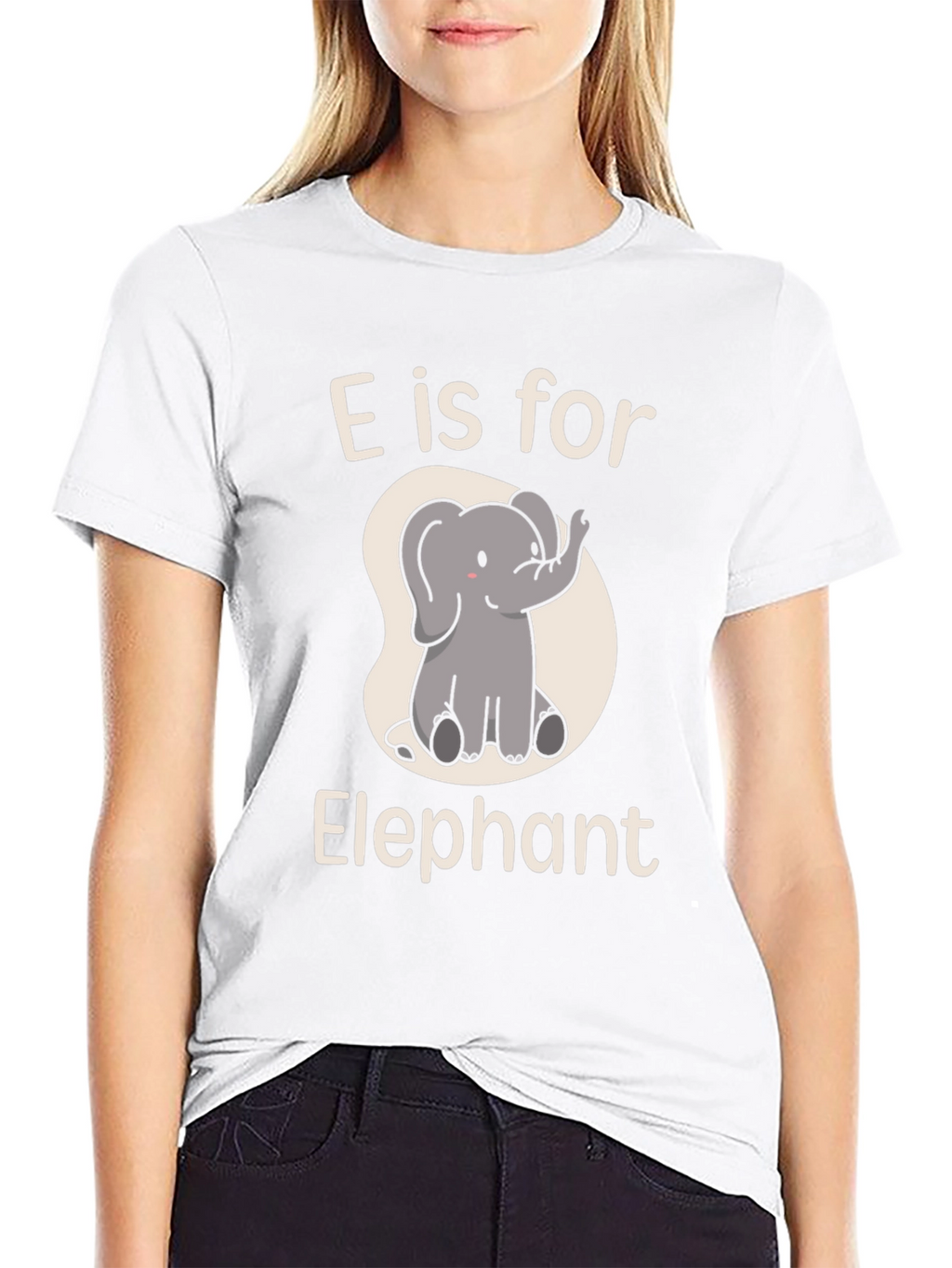 E is for Elephant T-Shirt