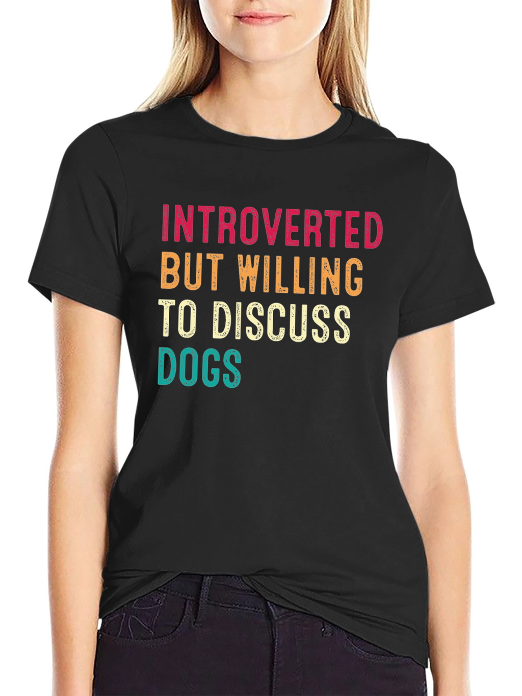 Introverted Dogs Graphic Tee