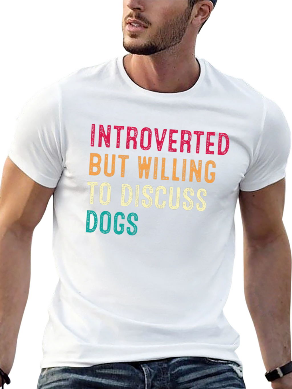 Introverted Dogs Graphic Tee