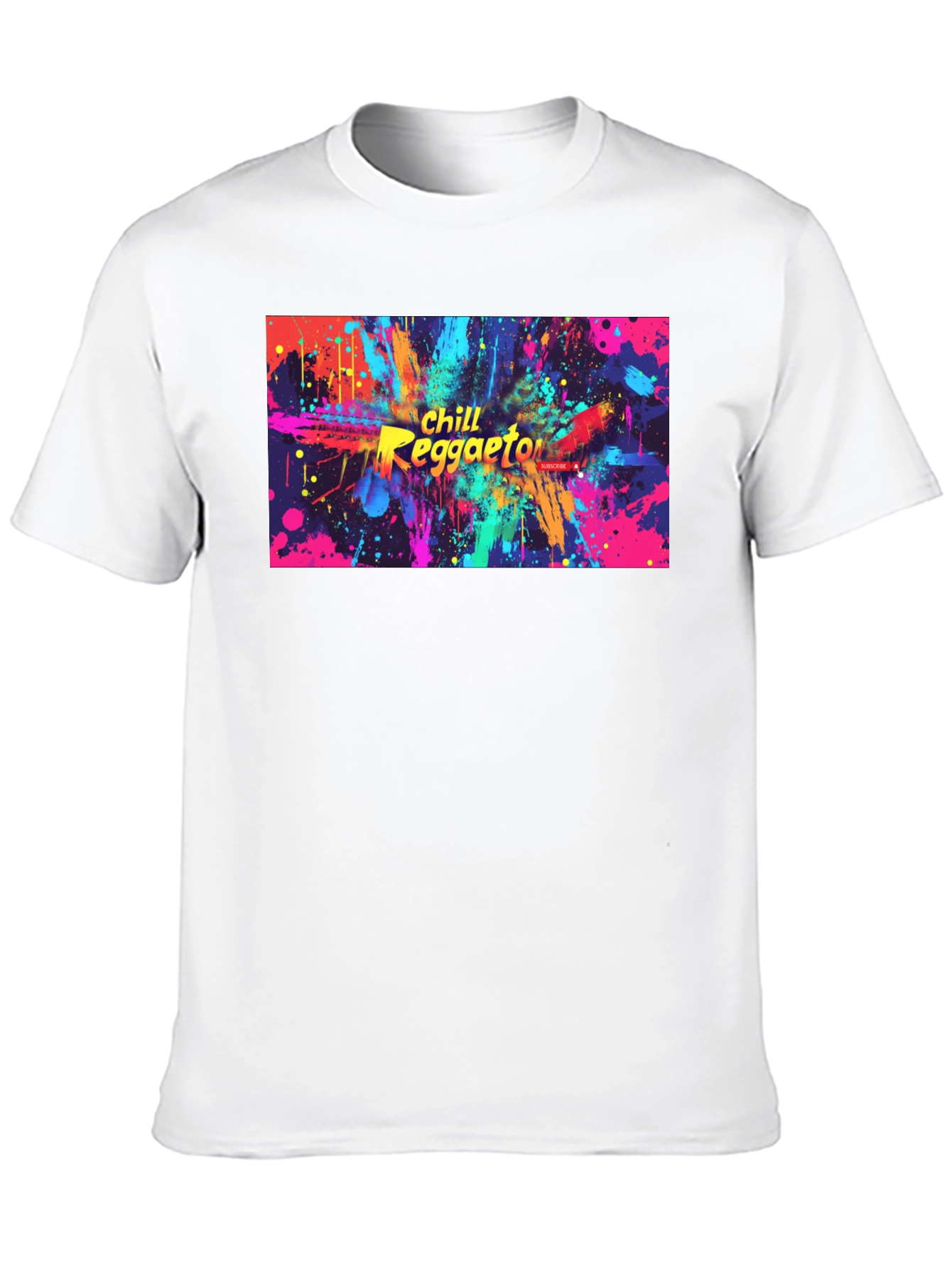 Chill Reggaeton Black Graphic Tee