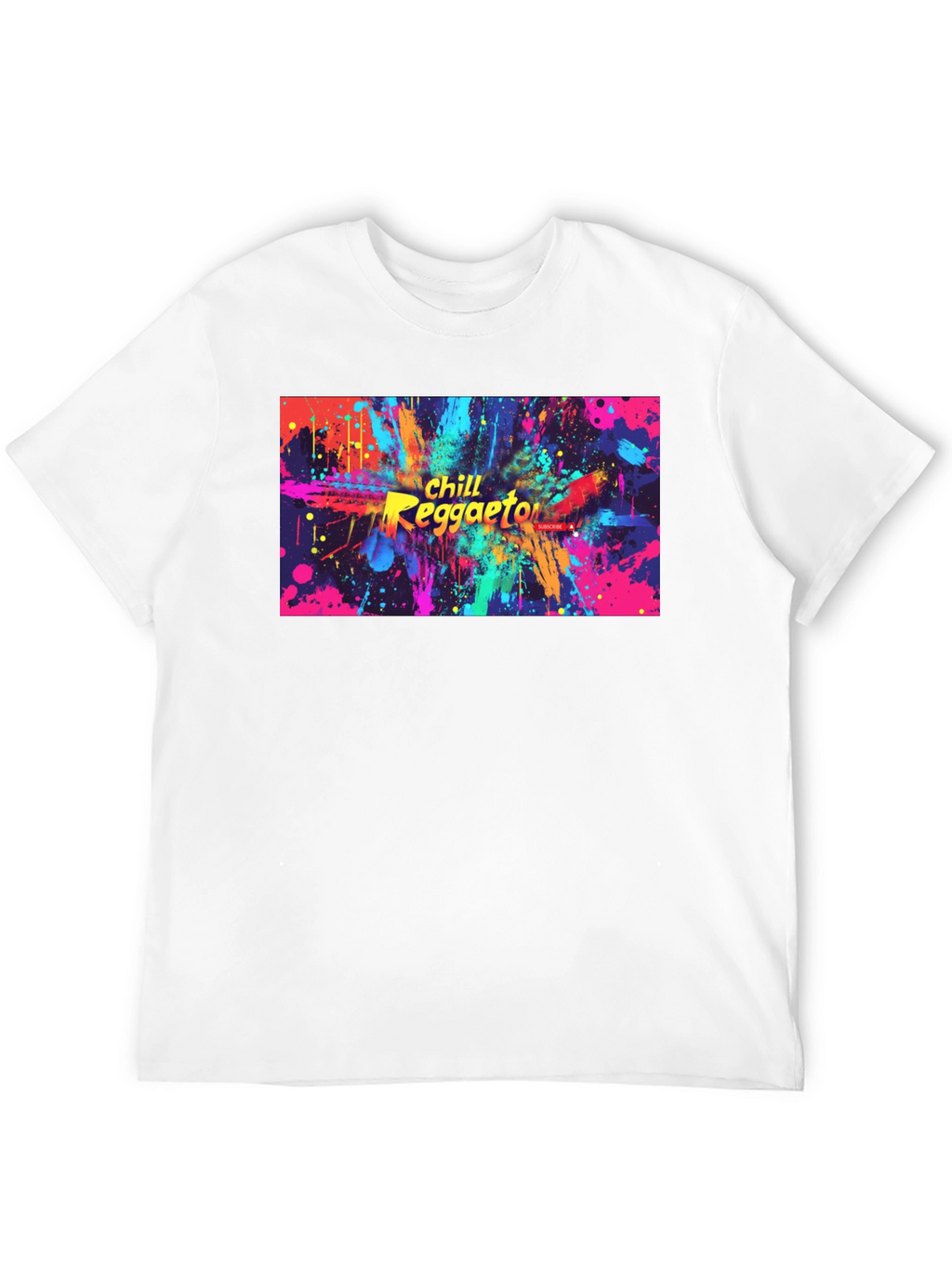 Chill Reggaeton Black Graphic Tee